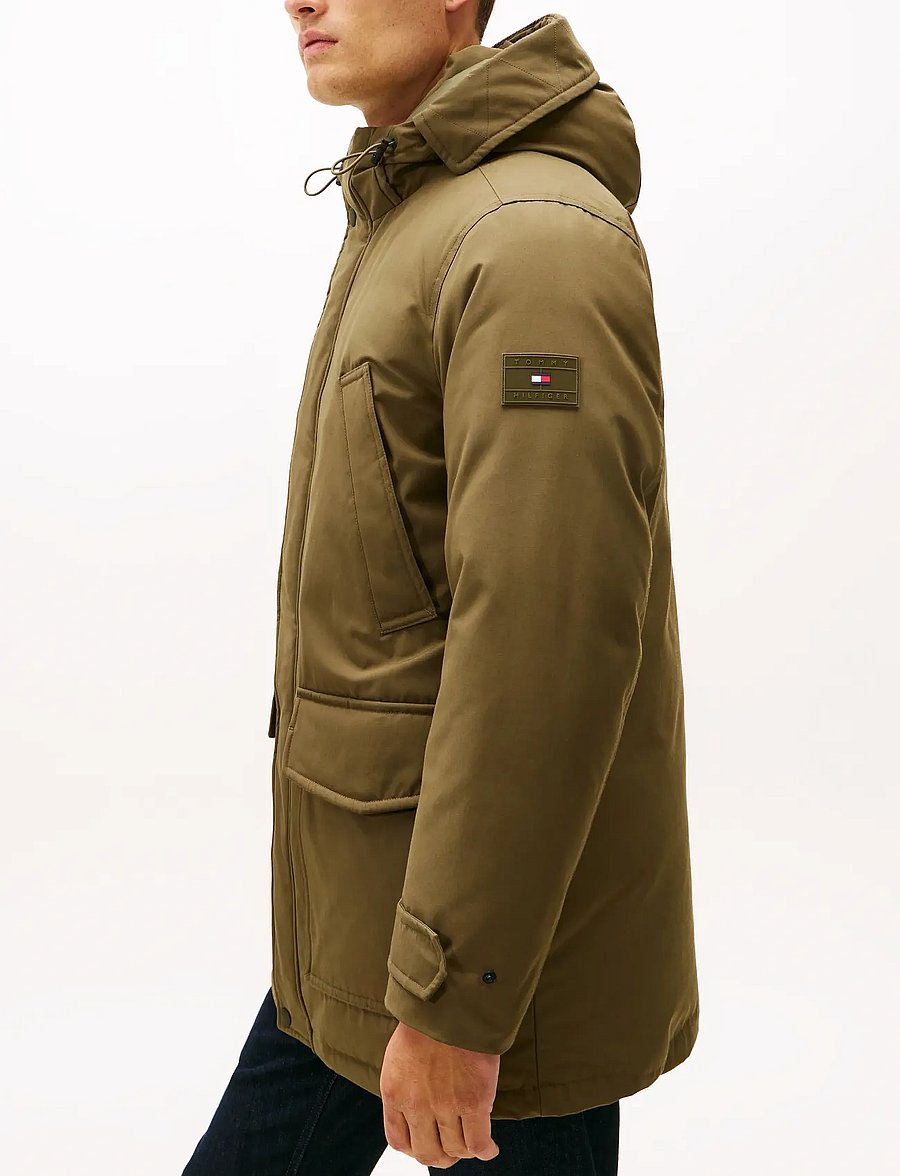 Tommy Hilfiger - ROCKIE DOWN PARKA - parkas - army green - 3