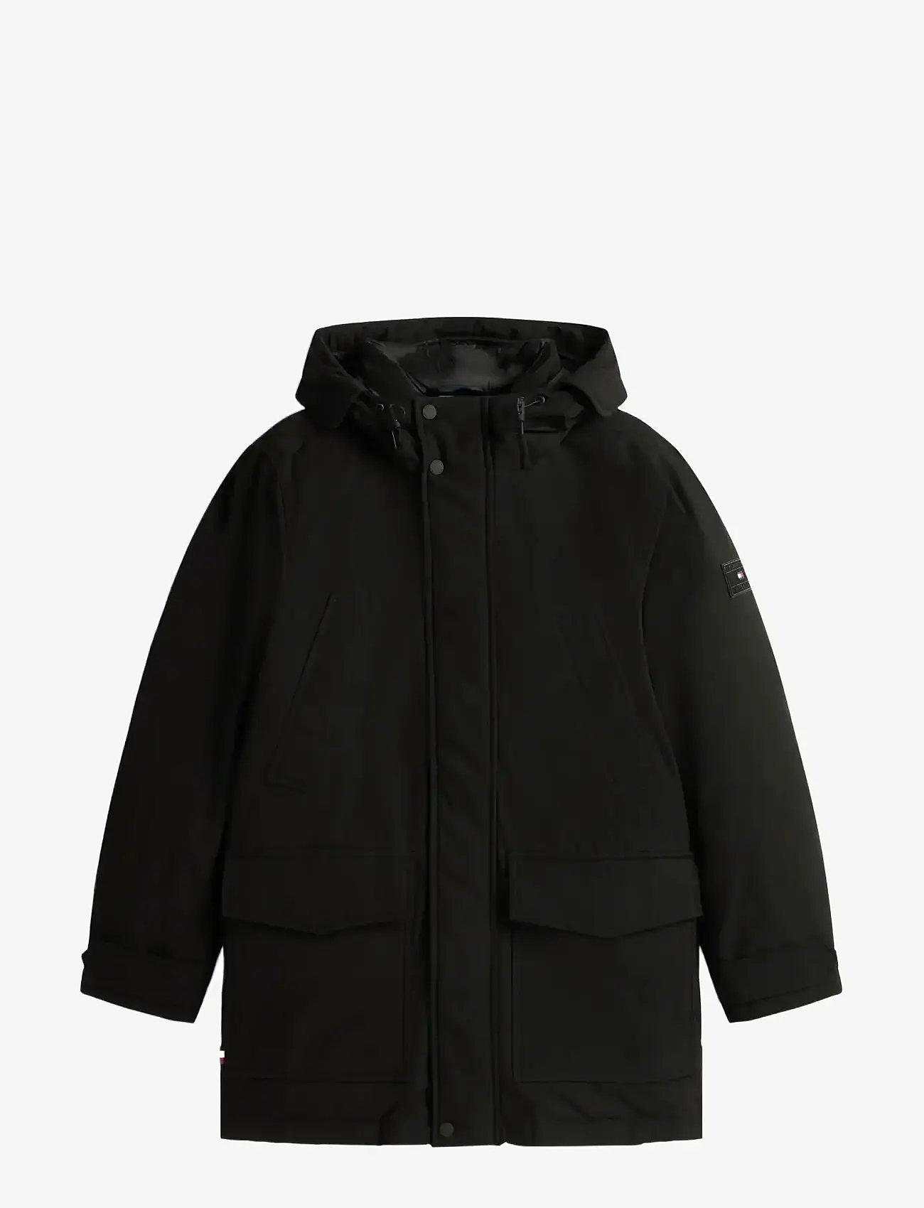 Tommy Hilfiger ROCKIE DOWN PARKA - Kleidung - BLACK / black