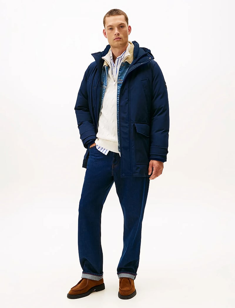 Tommy Hilfiger - ROCKIE DOWN PARKA - talvejoped - desert sky - 0