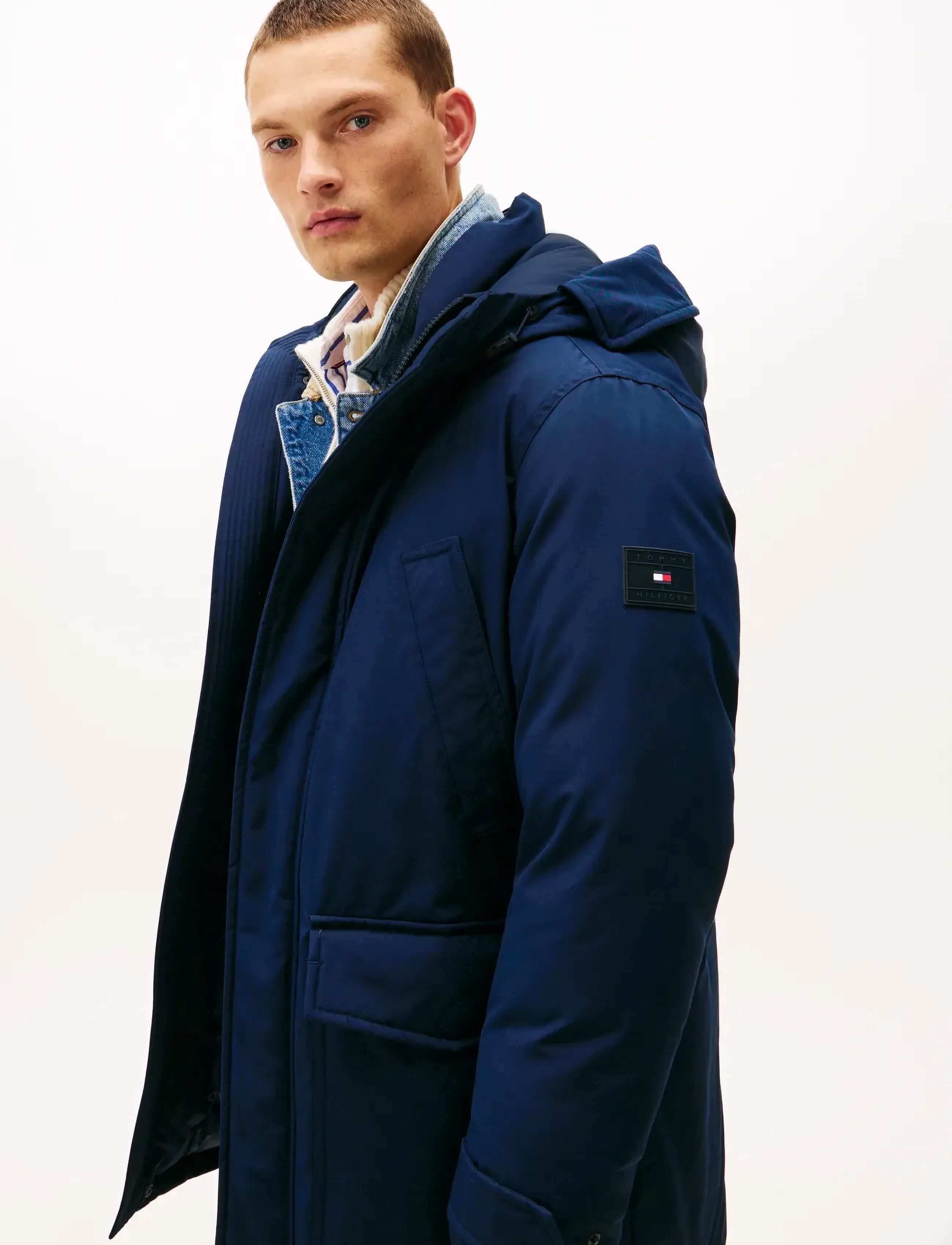 Tommy Hilfiger - ROCKIE DOWN PARKA - parki - desert sky - 2