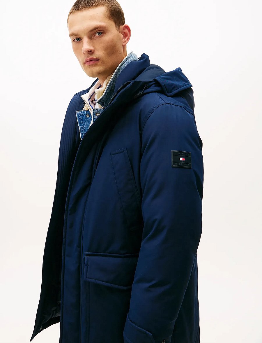Tommy Hilfiger - ROCKIE DOWN PARKA - parkas - desert sky - 2