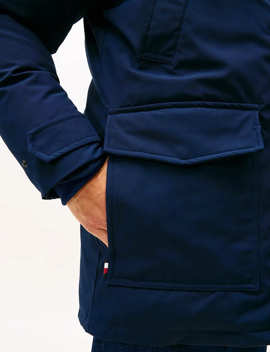 Tommy Hilfiger - ROCKIE DOWN PARKA - parkas - desert sky - 3
