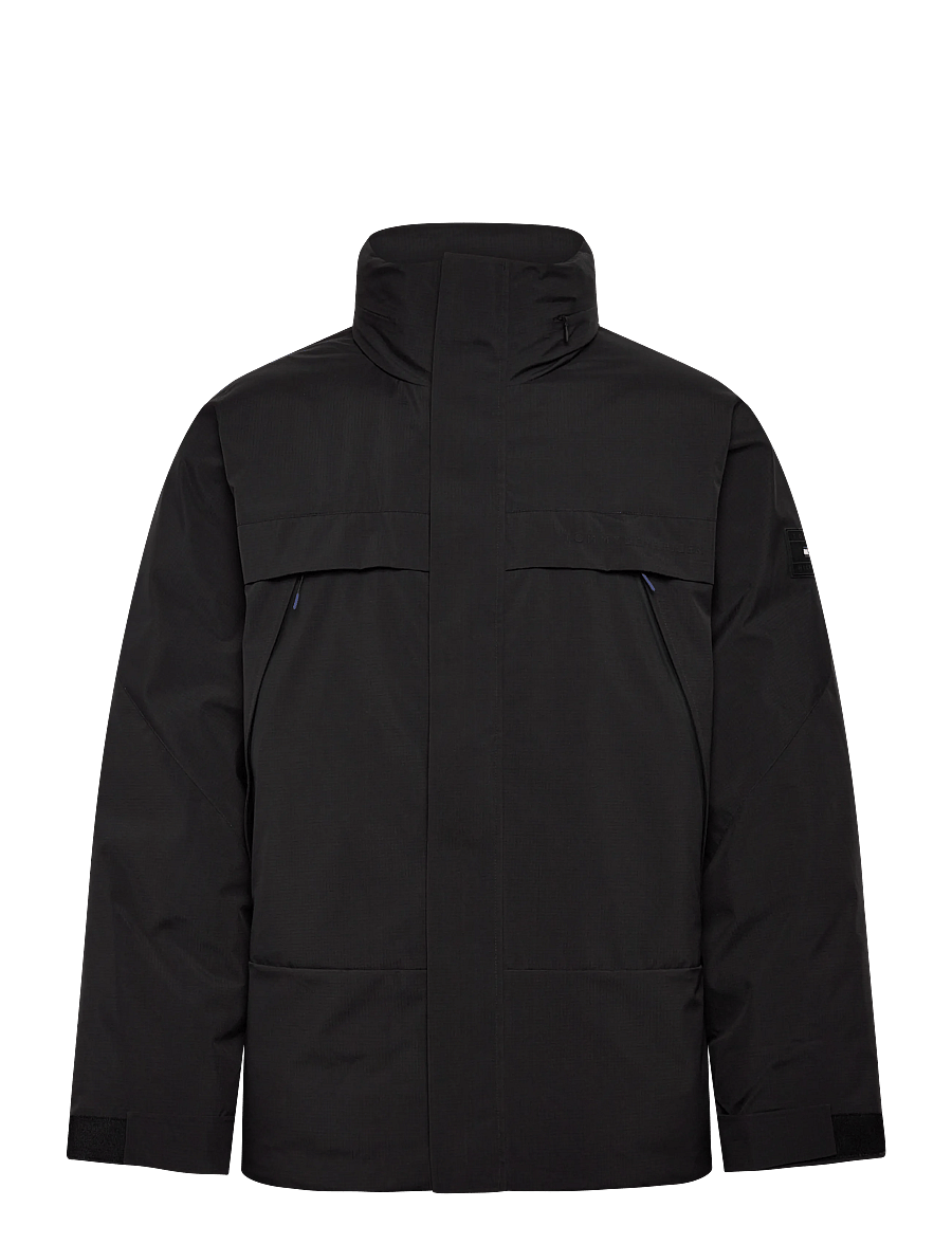 Tommy Hilfiger - TECH PADDED JKT - forede jakker - black - 1