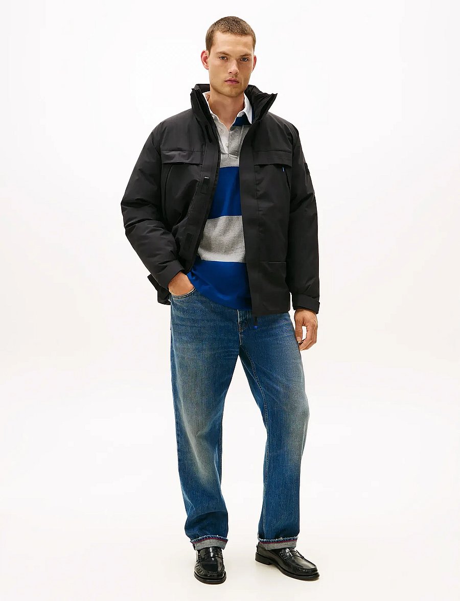 Tommy Hilfiger - TECH PADDED JKT - forede jakker - black - 4