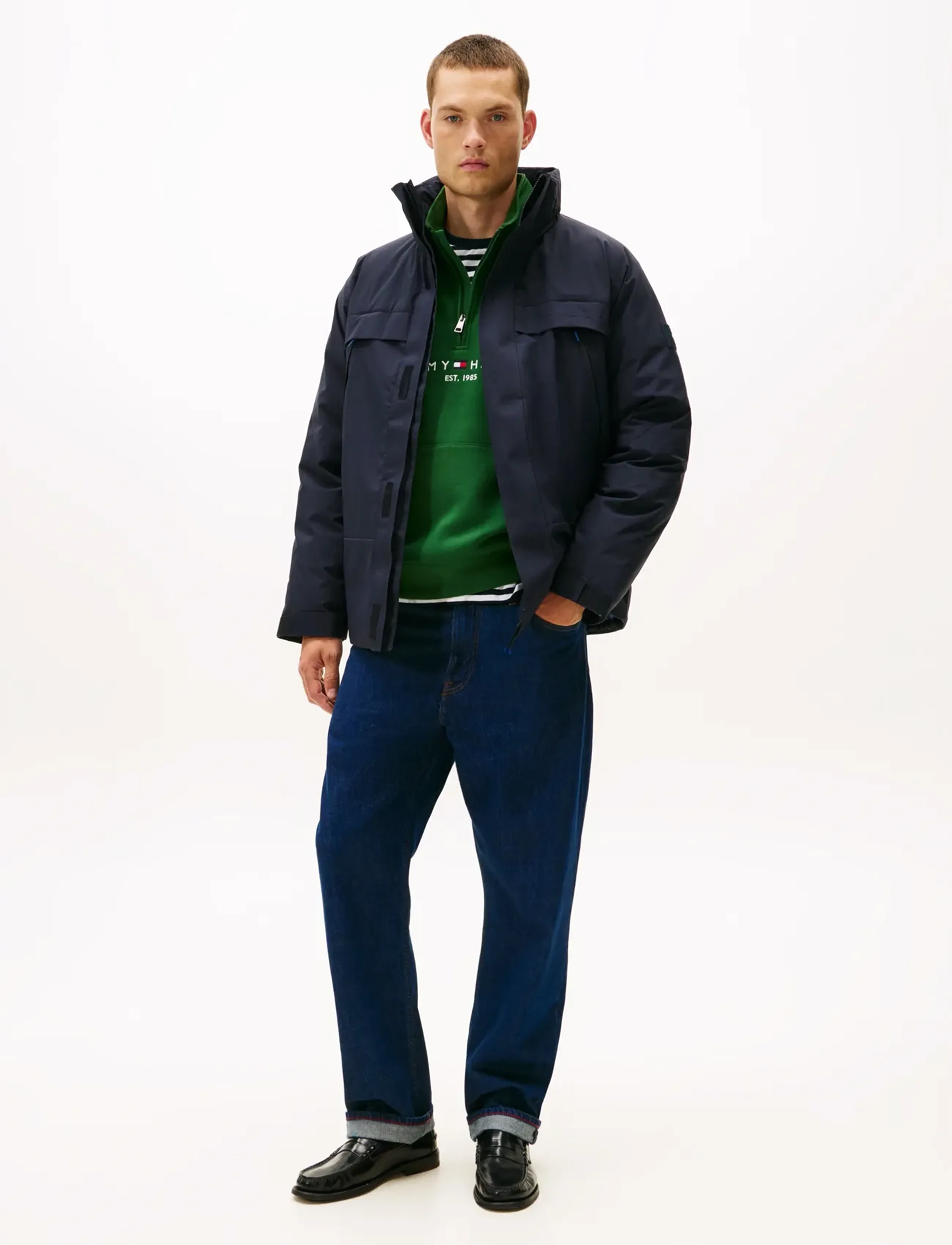 Tommy Hilfiger - TECH PADDED JKT - winterjacken - desert sky - 4