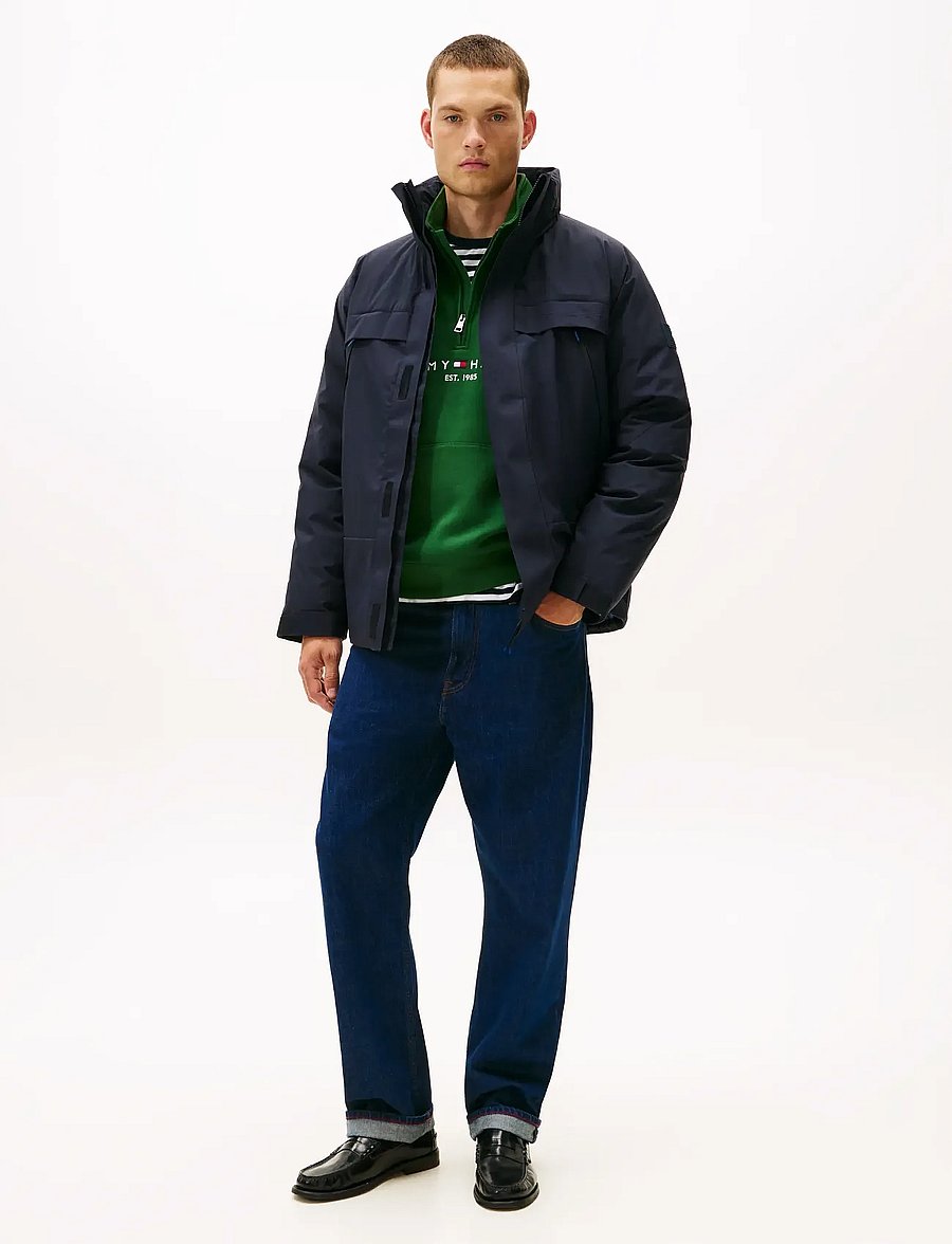 Tommy Hilfiger - TECH PADDED JKT - fôrede jakker - desert sky - 4