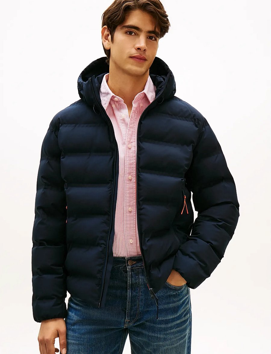 Tommy Hilfiger - TECH HEAT SEALED JKT - gefütterte jacken - desert sky - 0