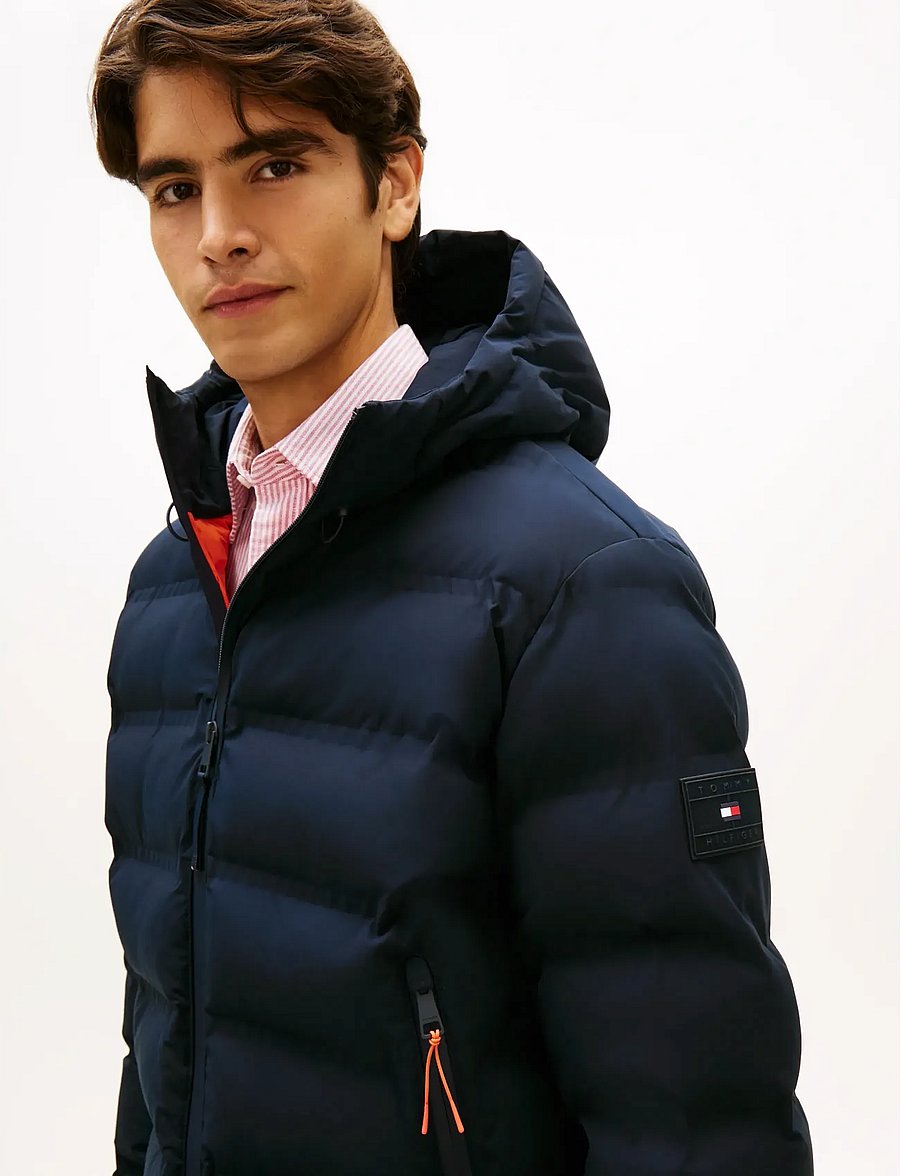 Tommy Hilfiger - TECH HEAT SEALED JKT - gefütterte jacken - desert sky - 5