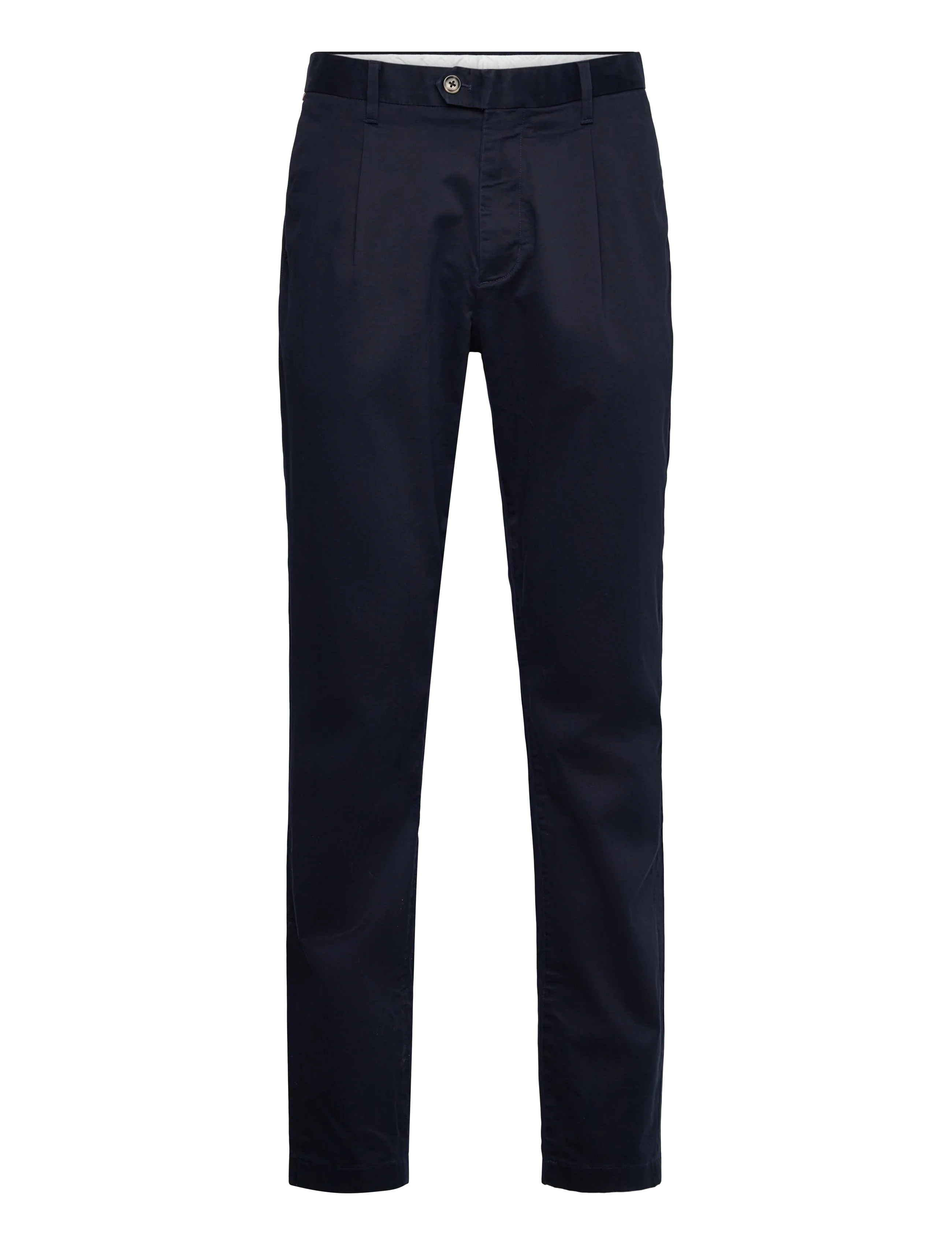 Tommy Hilfiger - HARLEM 1PLT CHINO SATIN - vabaajapüksid - desert sky - 1