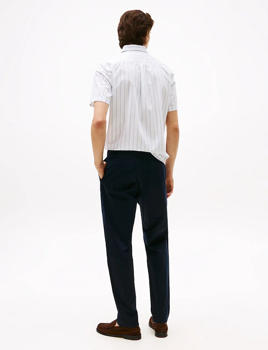 Tommy Hilfiger - HARLEM 1PLT CHINO SATIN - vabaajapüksid - desert sky - 4
