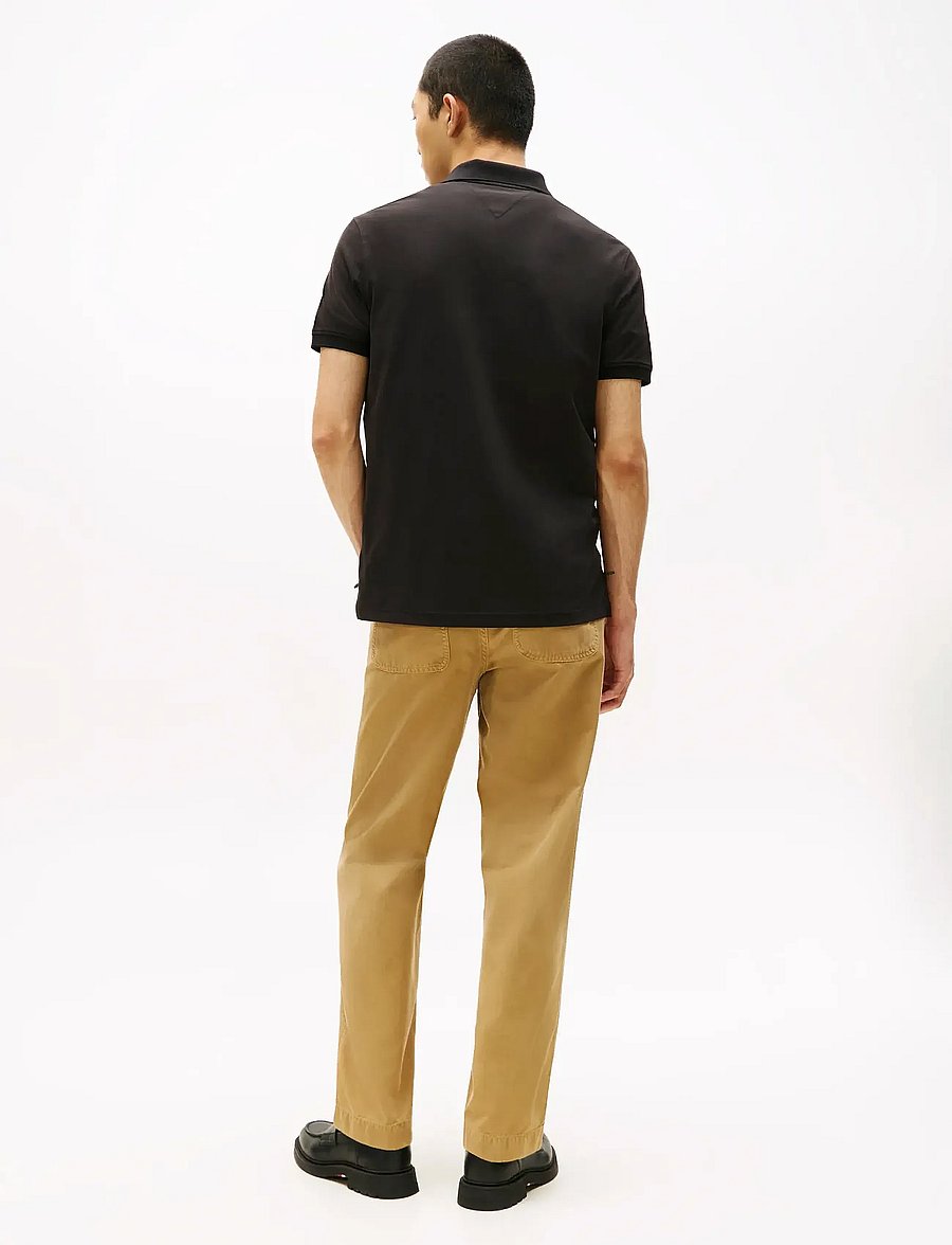 Tommy Hilfiger - PERFORMANCE PIQUE ZIP POLO - kurzärmelig - black - 3