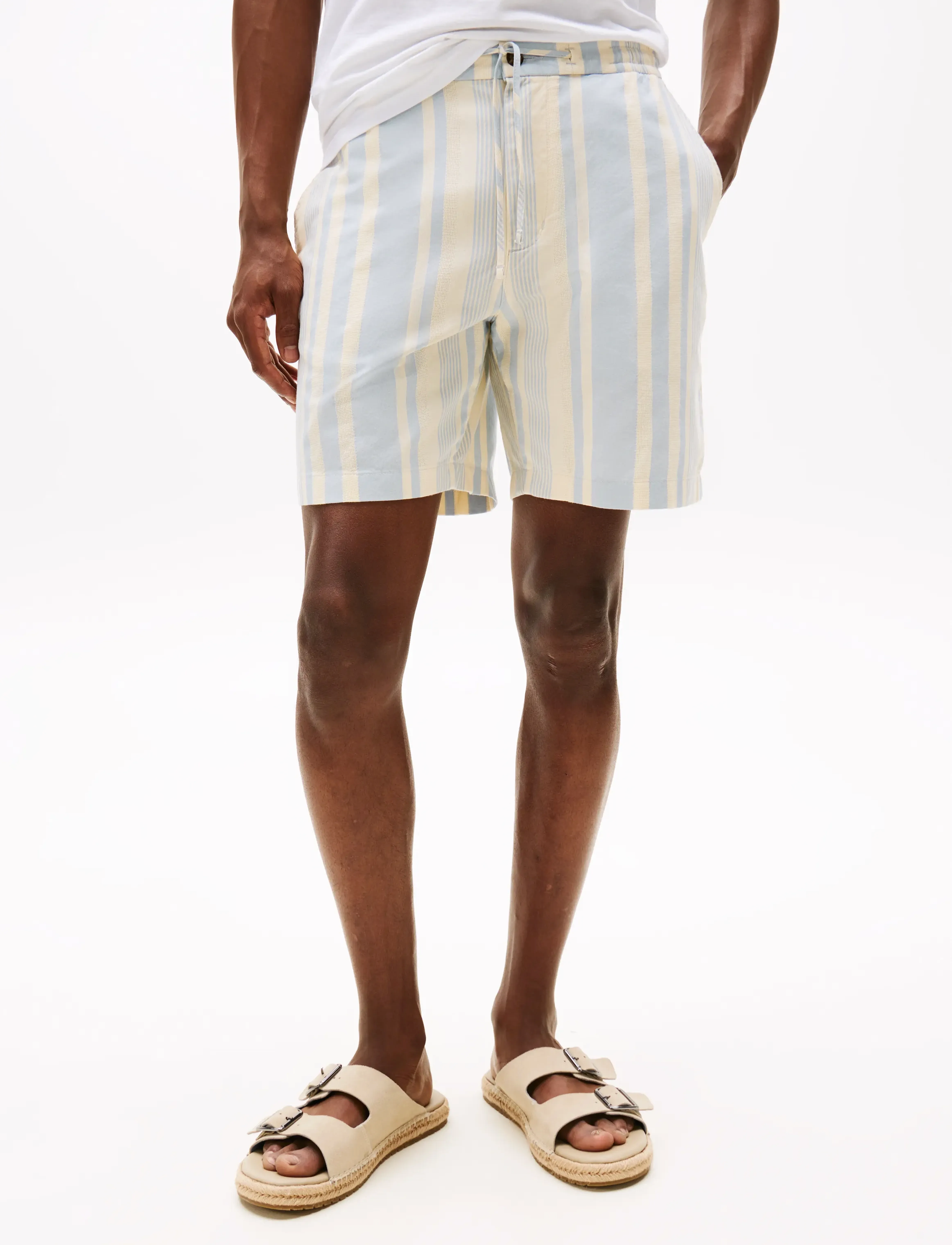 Tommy Hilfiger Mercer 7Inch Multi Stripe Yd, 34, Multi/patterned, Shorts > Afslappede Shorts, Herre