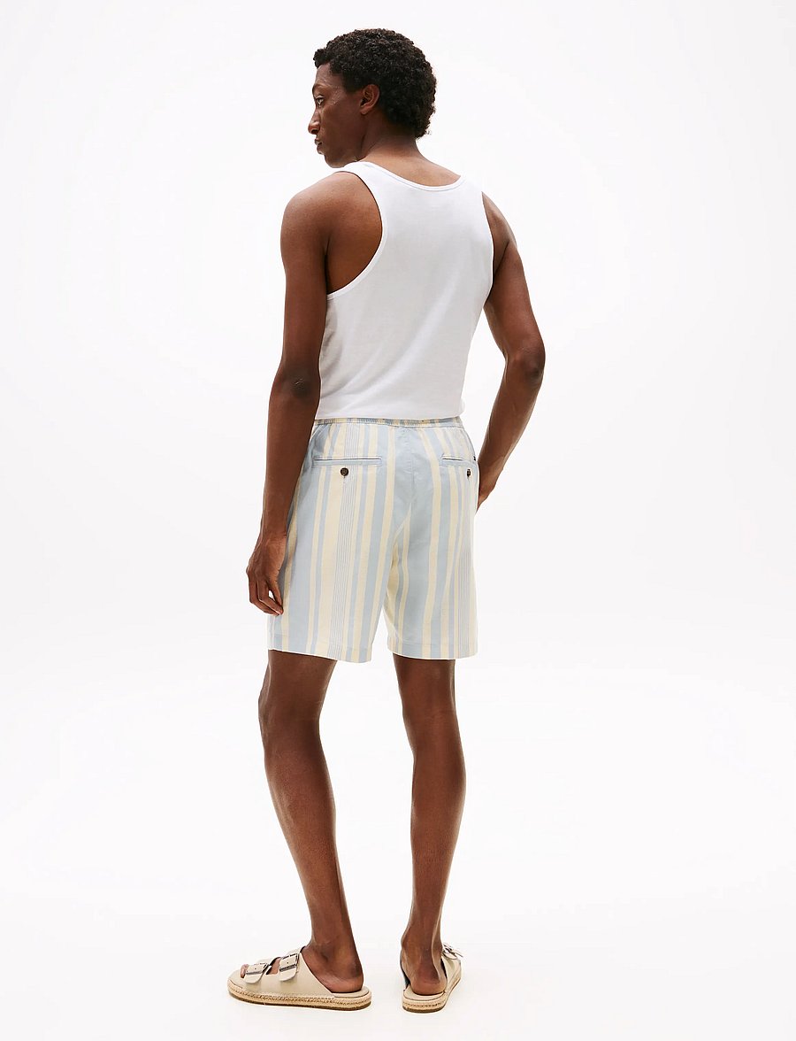 Tommy Hilfiger - MERCER 7INCH MULTI STRIPE YD - freizeitshorts - breezy blue / ivory petal - 2