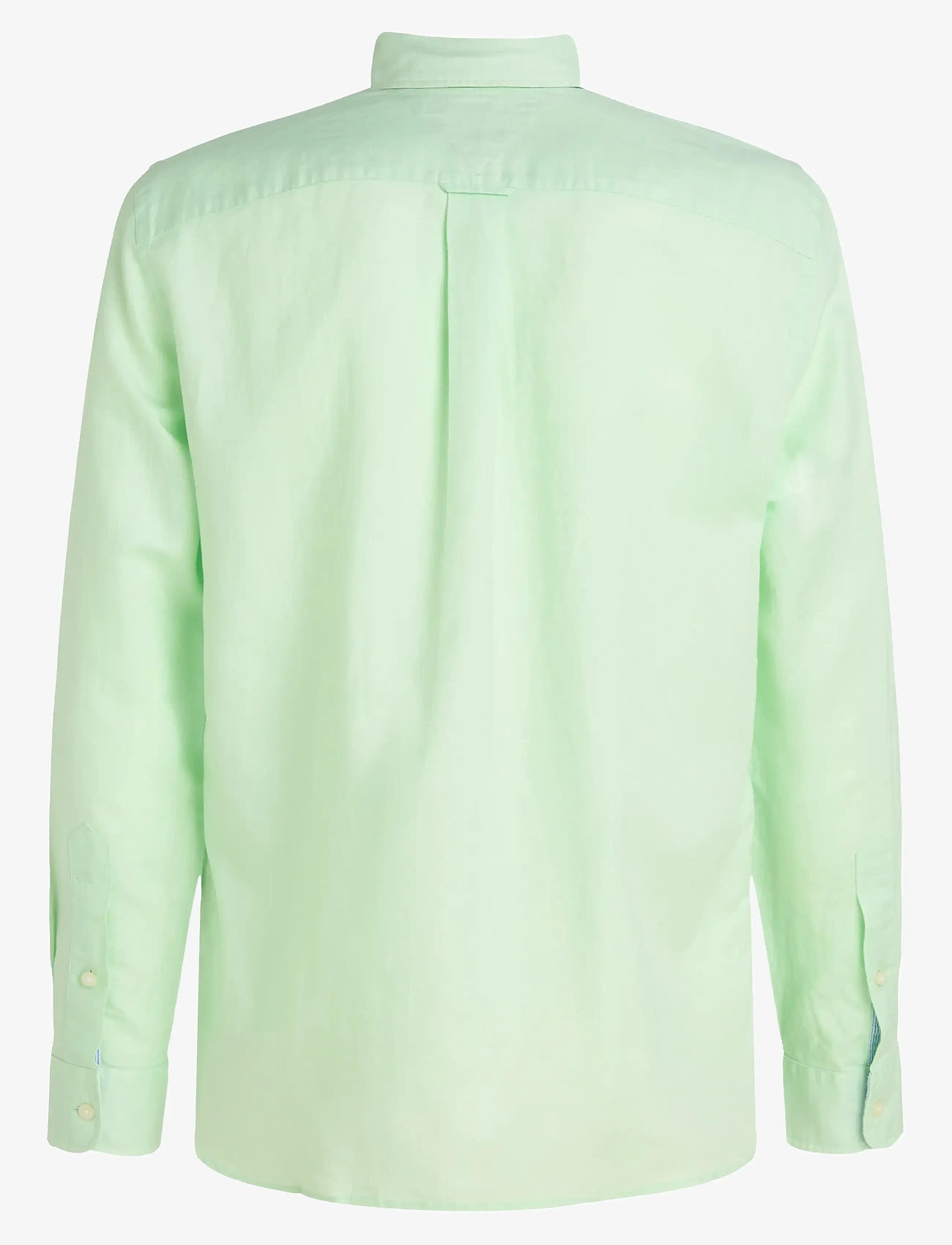 Tommy Hilfiger - LINEN BLEND SOLID RF SHIRT - opal green - 2