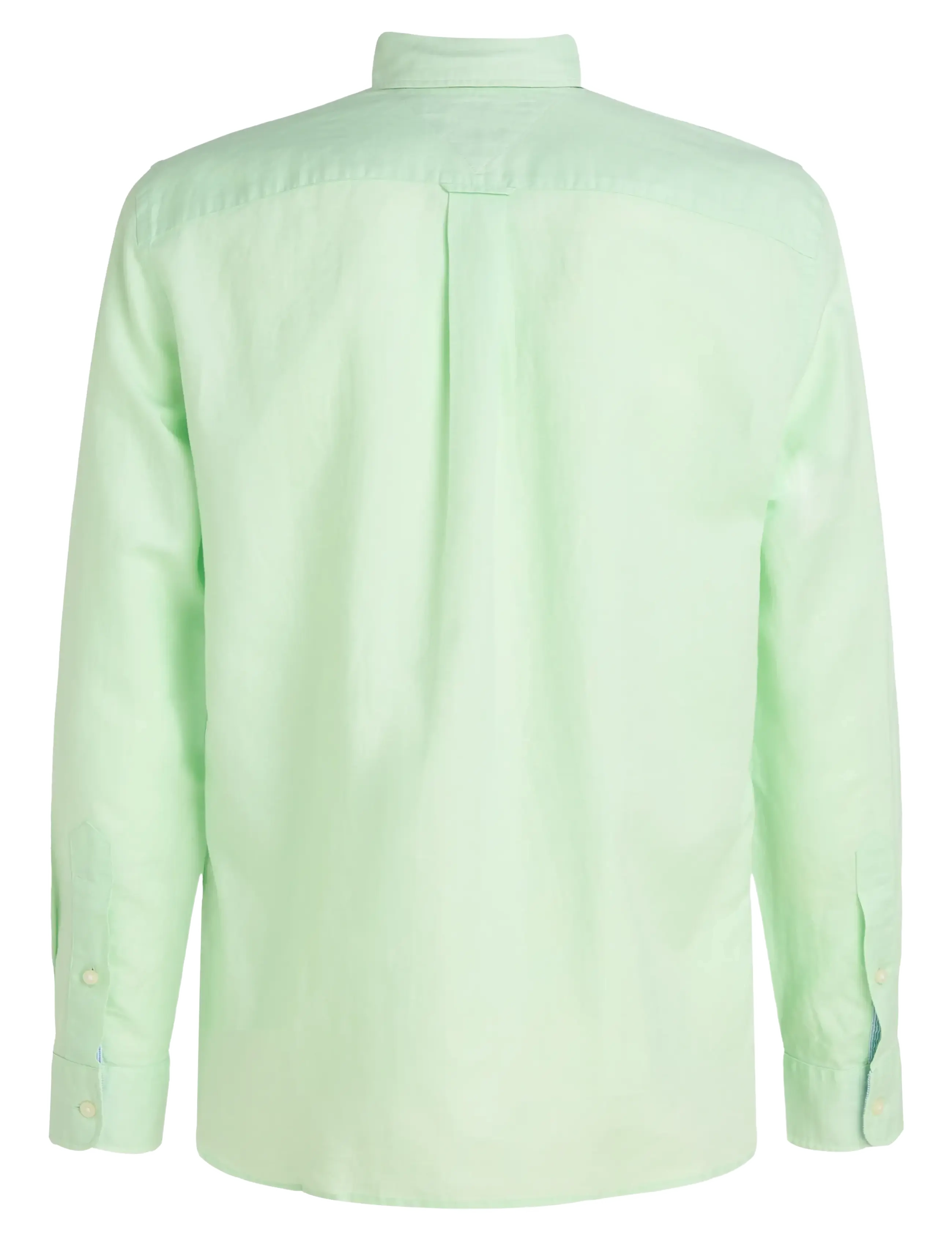 Tommy Hilfiger - LINEN BLEND SOLID RF SHIRT - opal green - 2