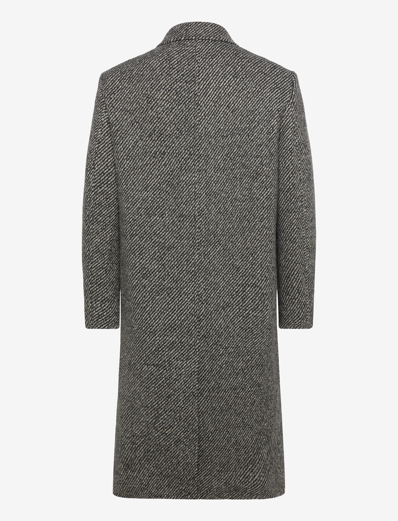 Tommy Hilfiger - DC PATTERN TWEED COAT - overtøj - b w tweed - 1