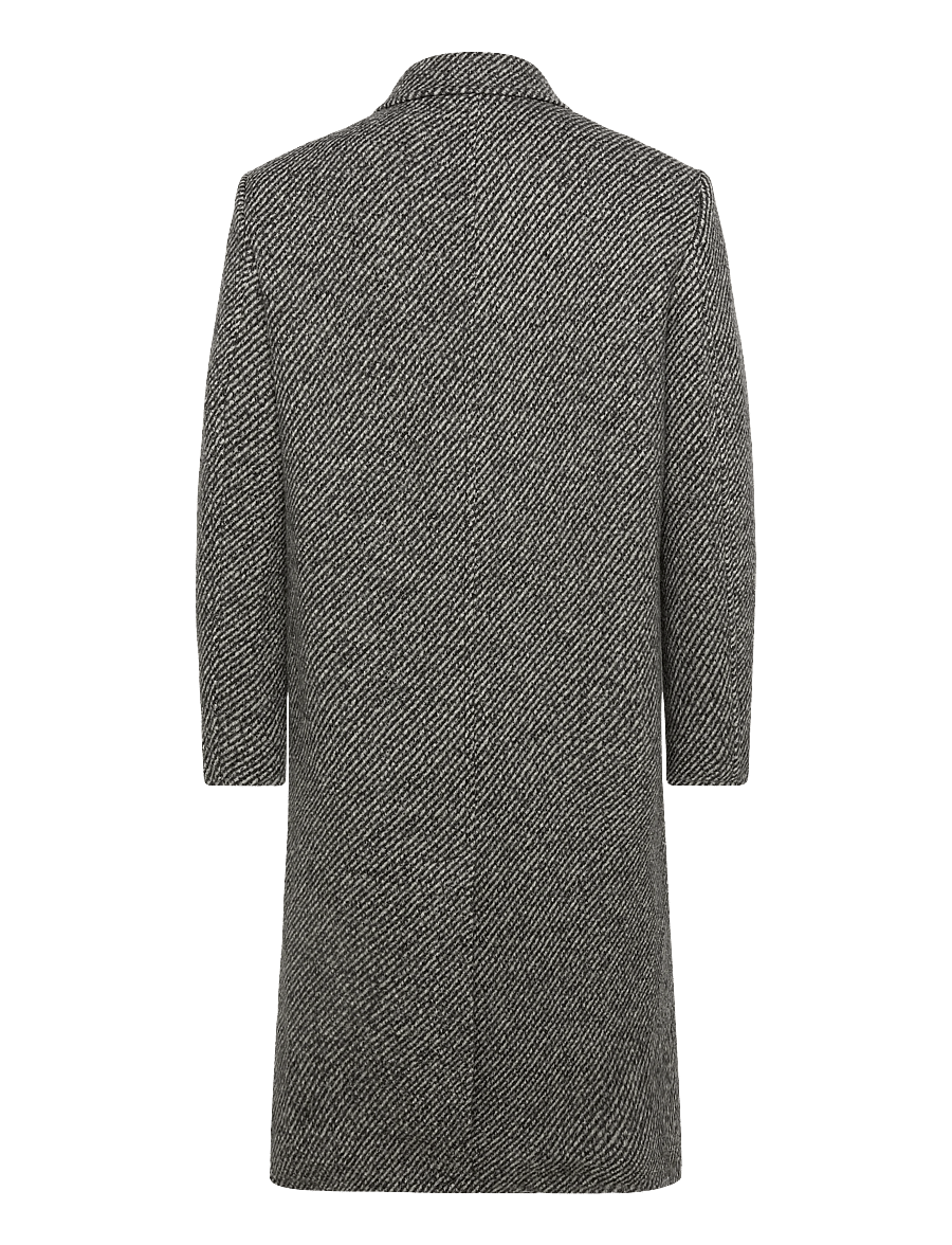 Tommy Hilfiger - DC PATTERN TWEED COAT - uldfrakker - b w tweed - 2