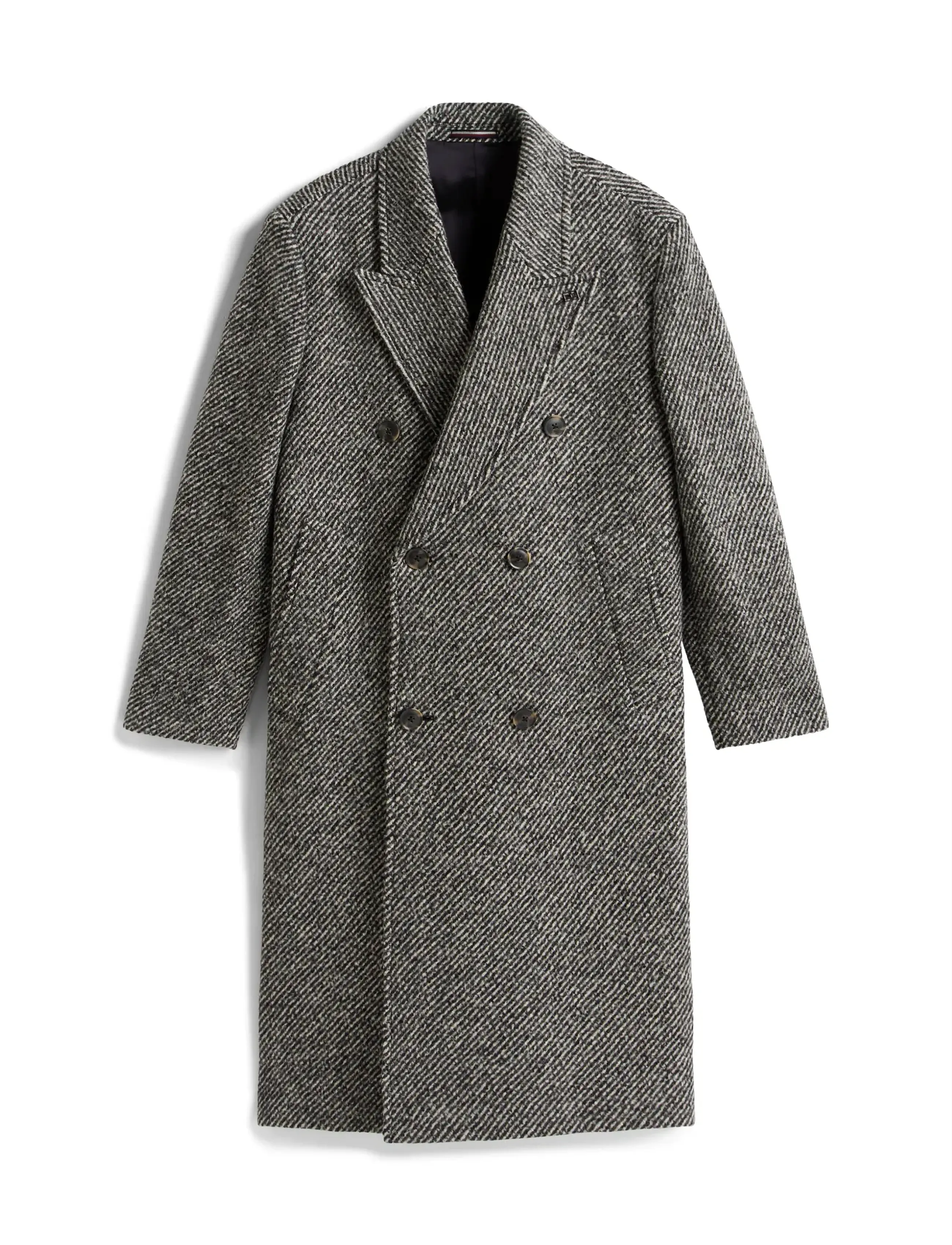 Tommy Hilfiger - DC PATTERN TWEED COAT - winterjacken - b w tweed - 4