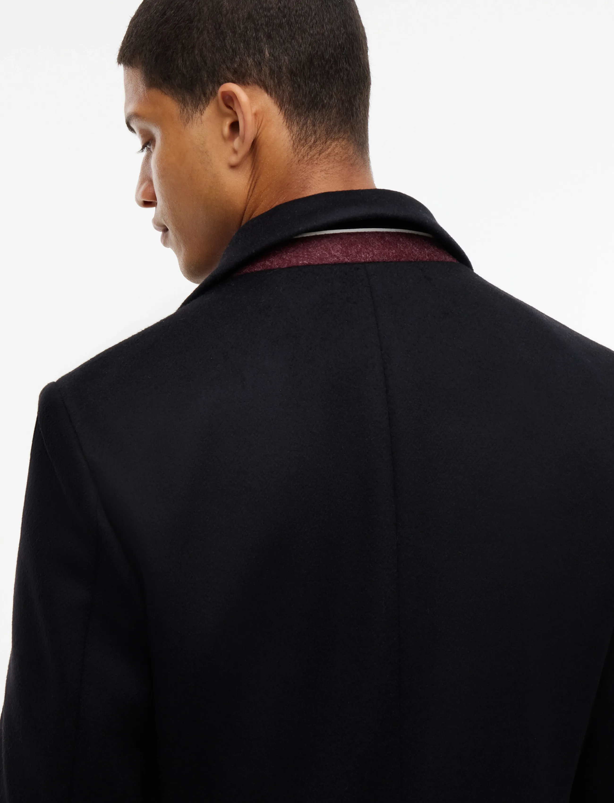 Tommy Hilfiger - DC WOOL MIX COAT - ullrockar - black - 3