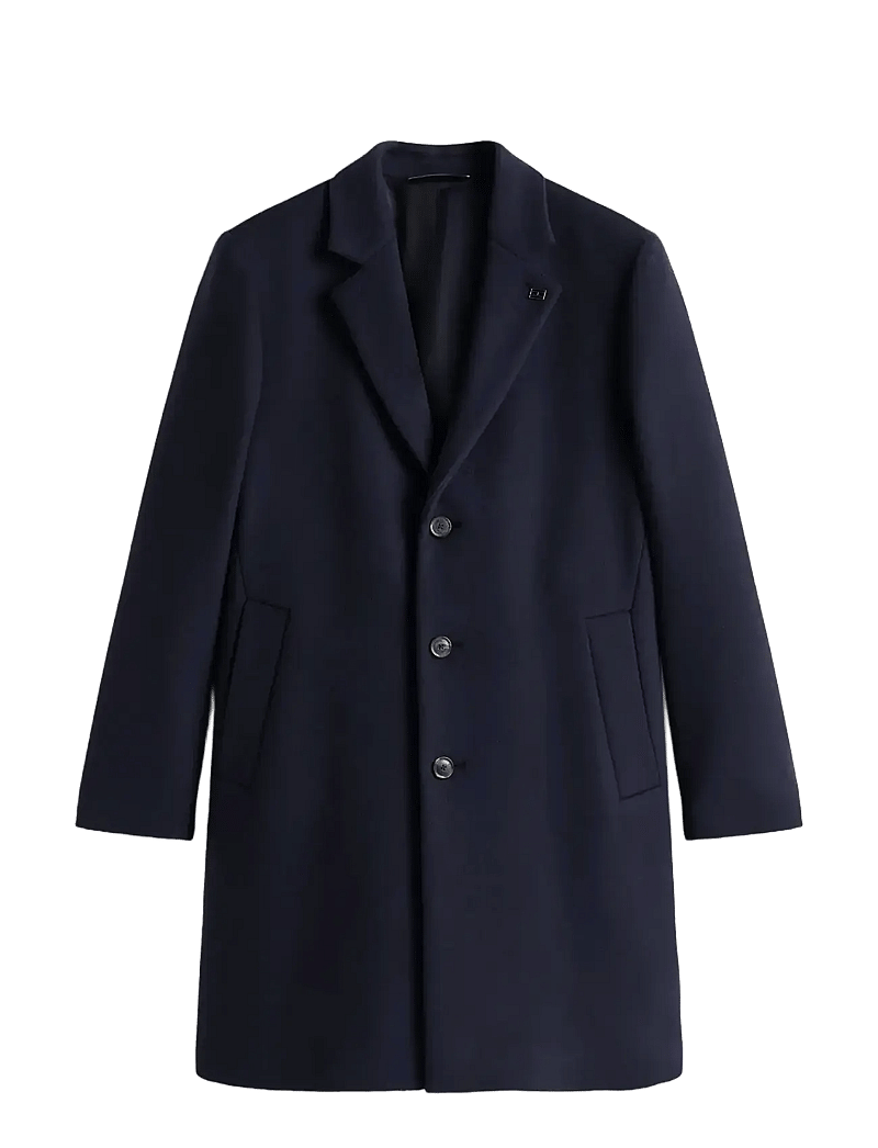 Tommy Hilfiger - DC WOOL MIX COAT - talvejoped - desert sky - 1