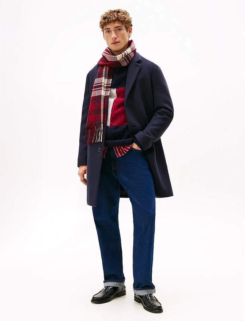 Tommy Hilfiger - DC WOOL MIX COAT - talvejoped - desert sky - 0