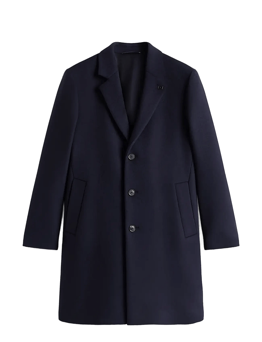 Tommy Hilfiger - NY WOOL MIX COAT - winterjacken - navy blue - 1