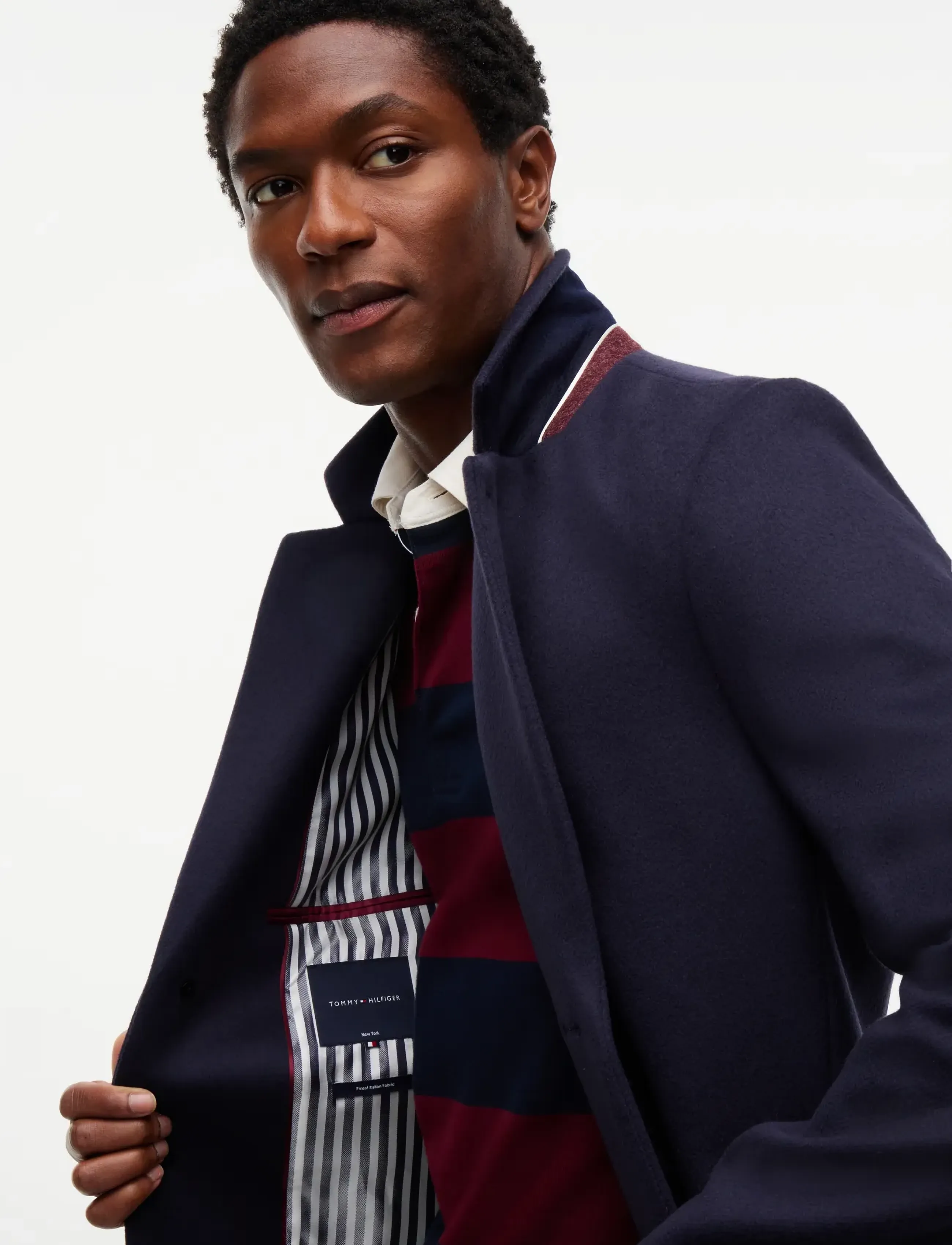 Tommy Hilfiger - NY WOOL MIX COAT - winterjacken - navy blue - 3