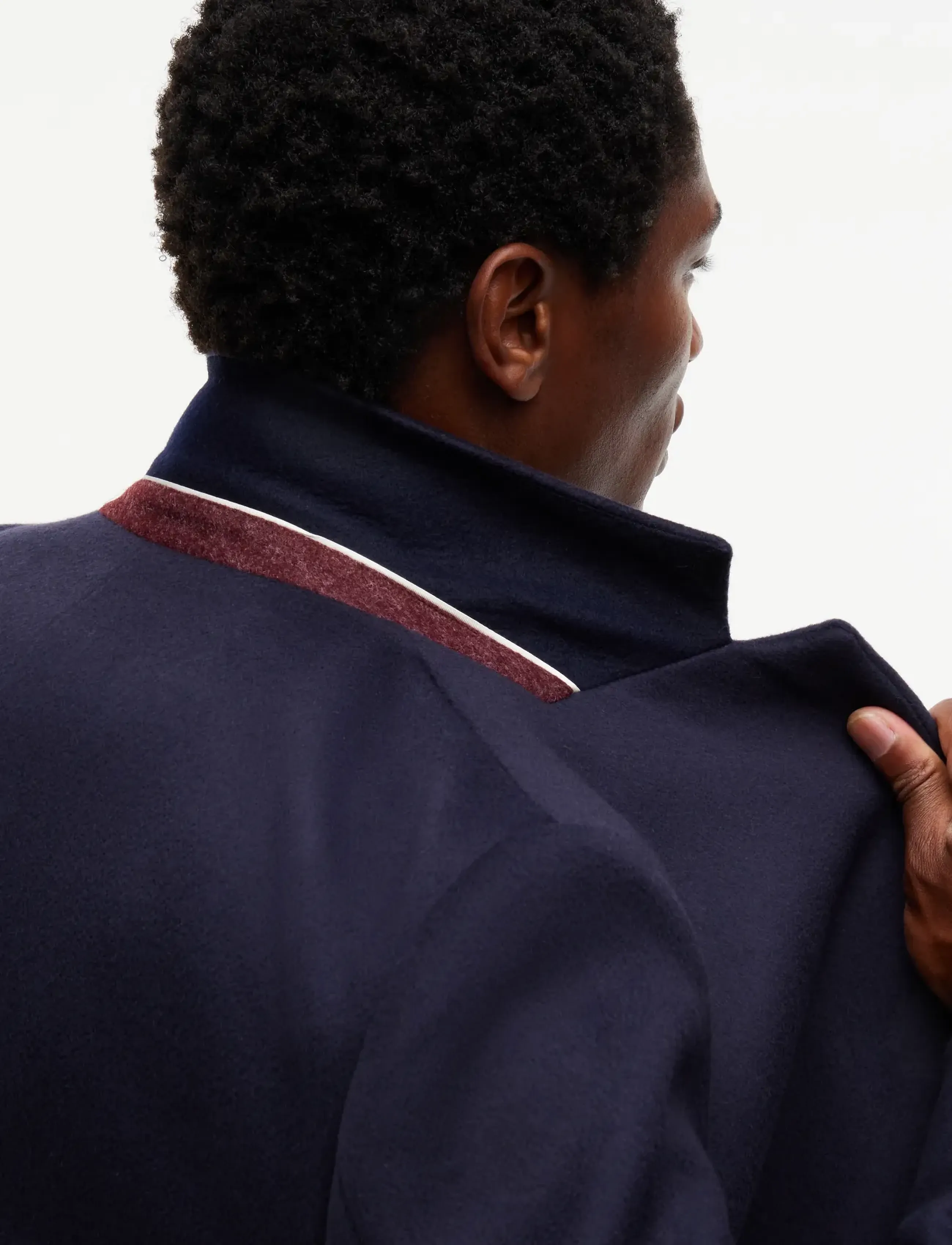 TOMMY HILFIGER Ny Wool Mix Coat kappor & rockar herr – bild 5