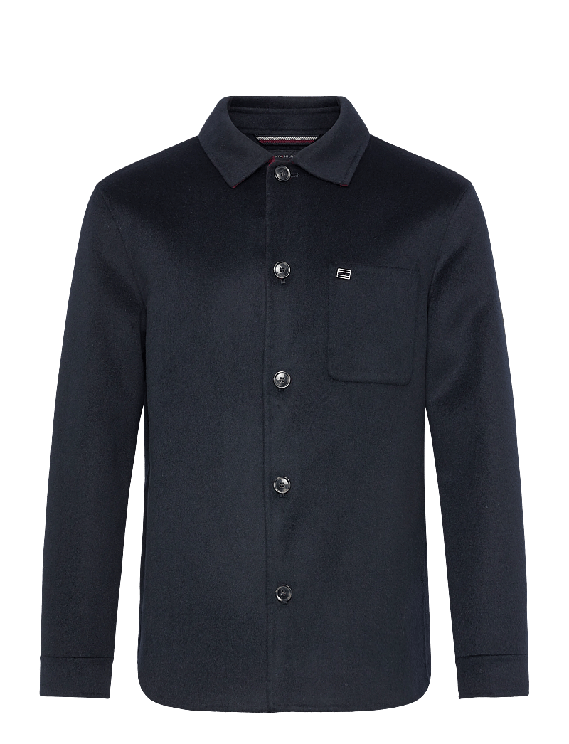 Tommy Hilfiger - DC SPLITTABLE WOOL SHIRT JACKET - nach anlass kaufen - desert sky - 1
