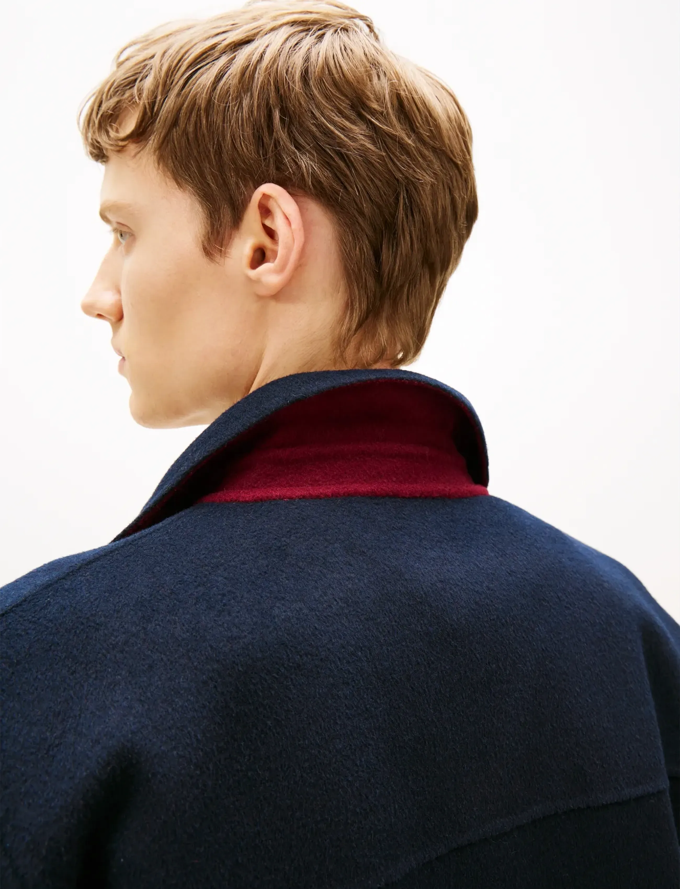 Tommy Hilfiger - DC SPLITTABLE WOOL SHIRT JACKET - män - desert sky - 5
