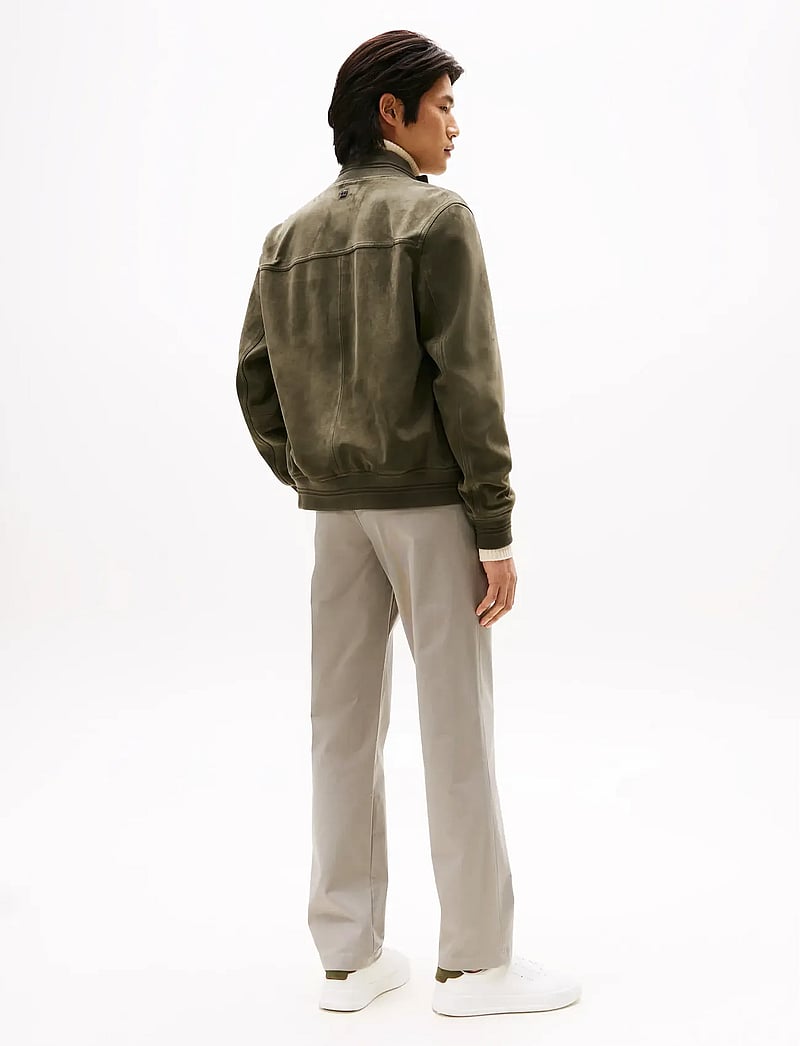 Tommy Hilfiger - DC LEATHER JACKET - mountain spruce - 3