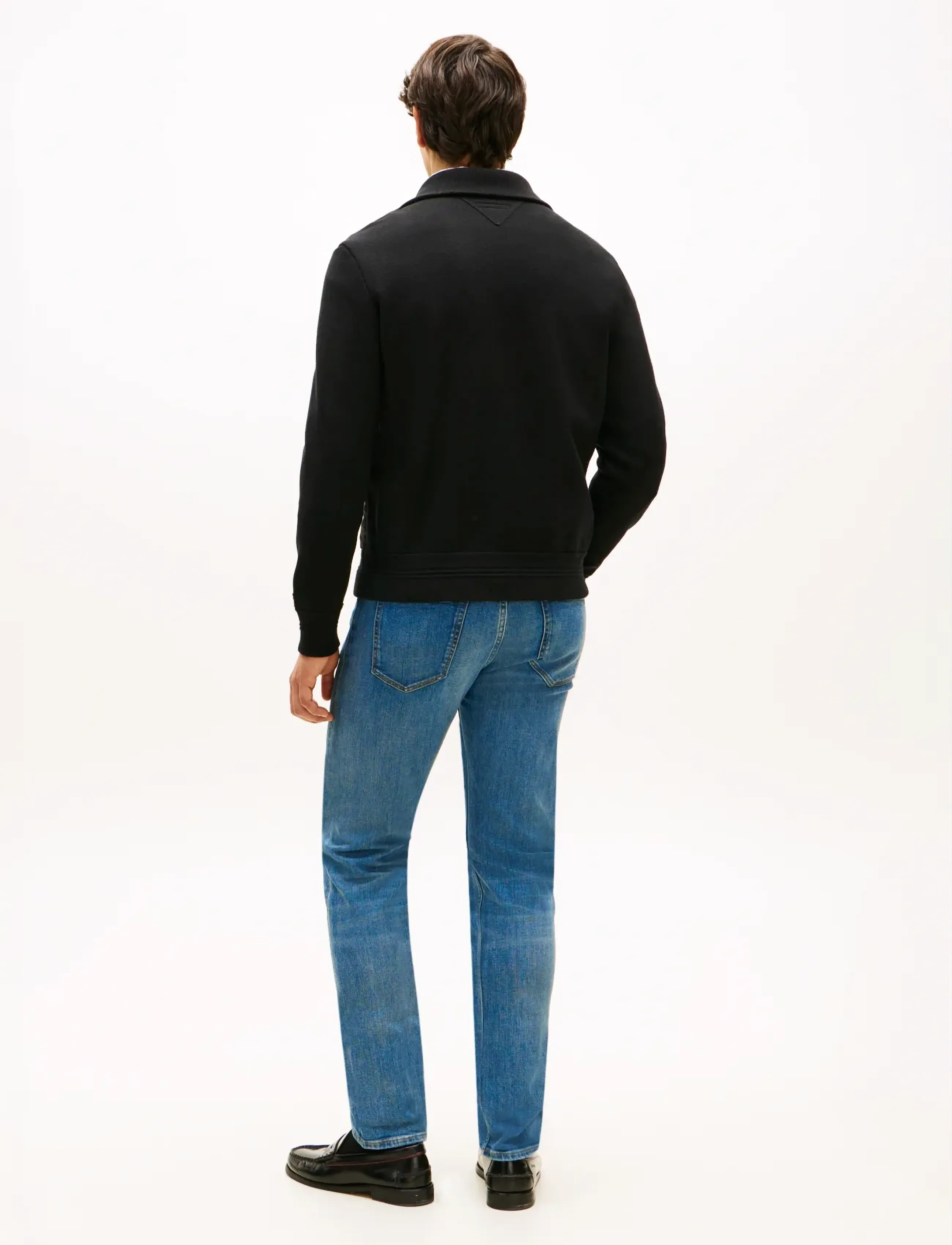 Tommy Hilfiger - DC MIXED MEDIA JACKET - voodriga jakid - black - 3