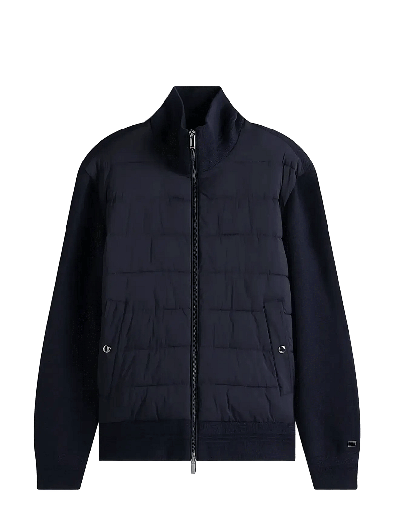 Tommy Hilfiger - DC MIXED MEDIA JACKET - gefütterte jacken - desert sky - 1