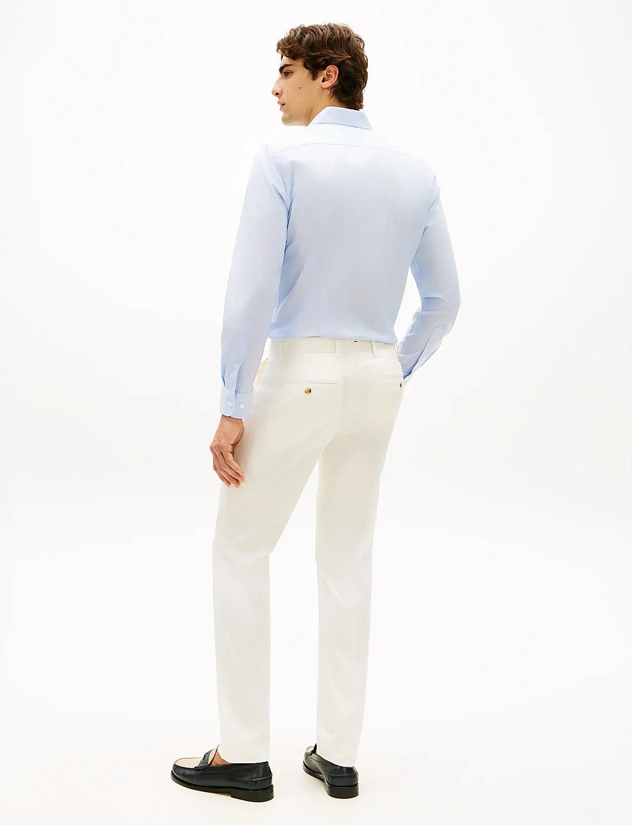 Tommy Hilfiger - DC DENTON CLEAN CHINO - chinos - ivory - 2