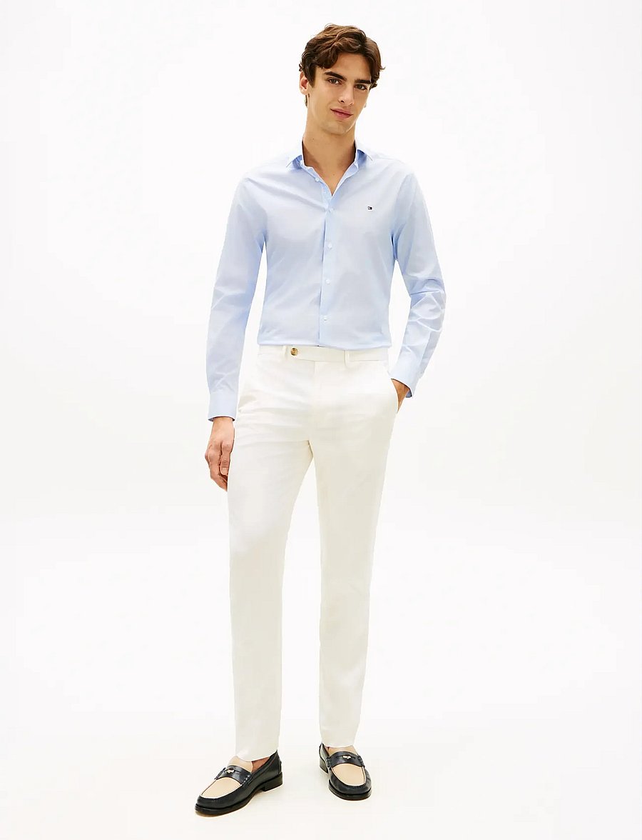 Tommy Hilfiger - DC DENTON CLEAN CHINO - chinos - ivory - 3