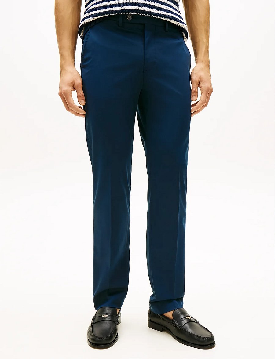 Tommy Hilfiger - DC DENTON CLEAN CHINO - chino-püksid - navy iris - 0