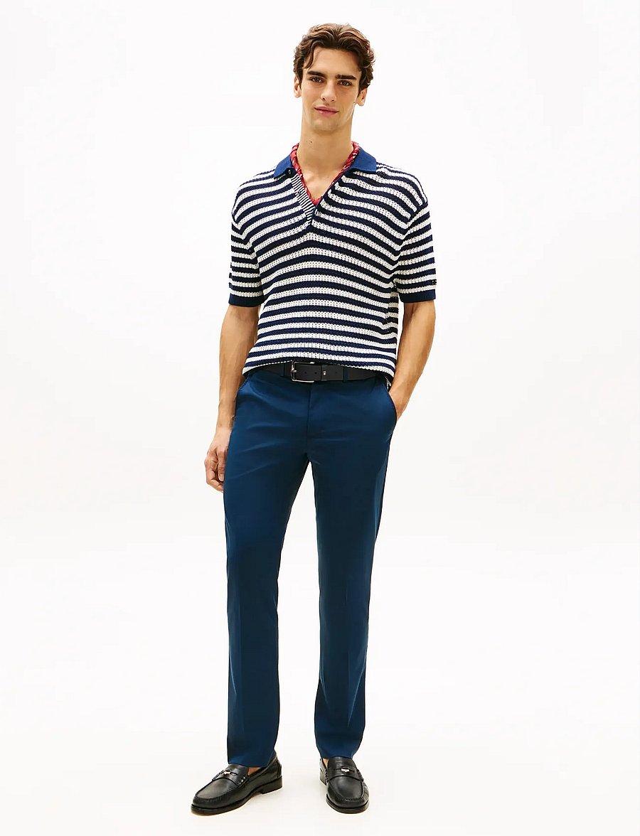 Tommy Hilfiger - DC DENTON CLEAN CHINO - chino-püksid - navy iris - 3