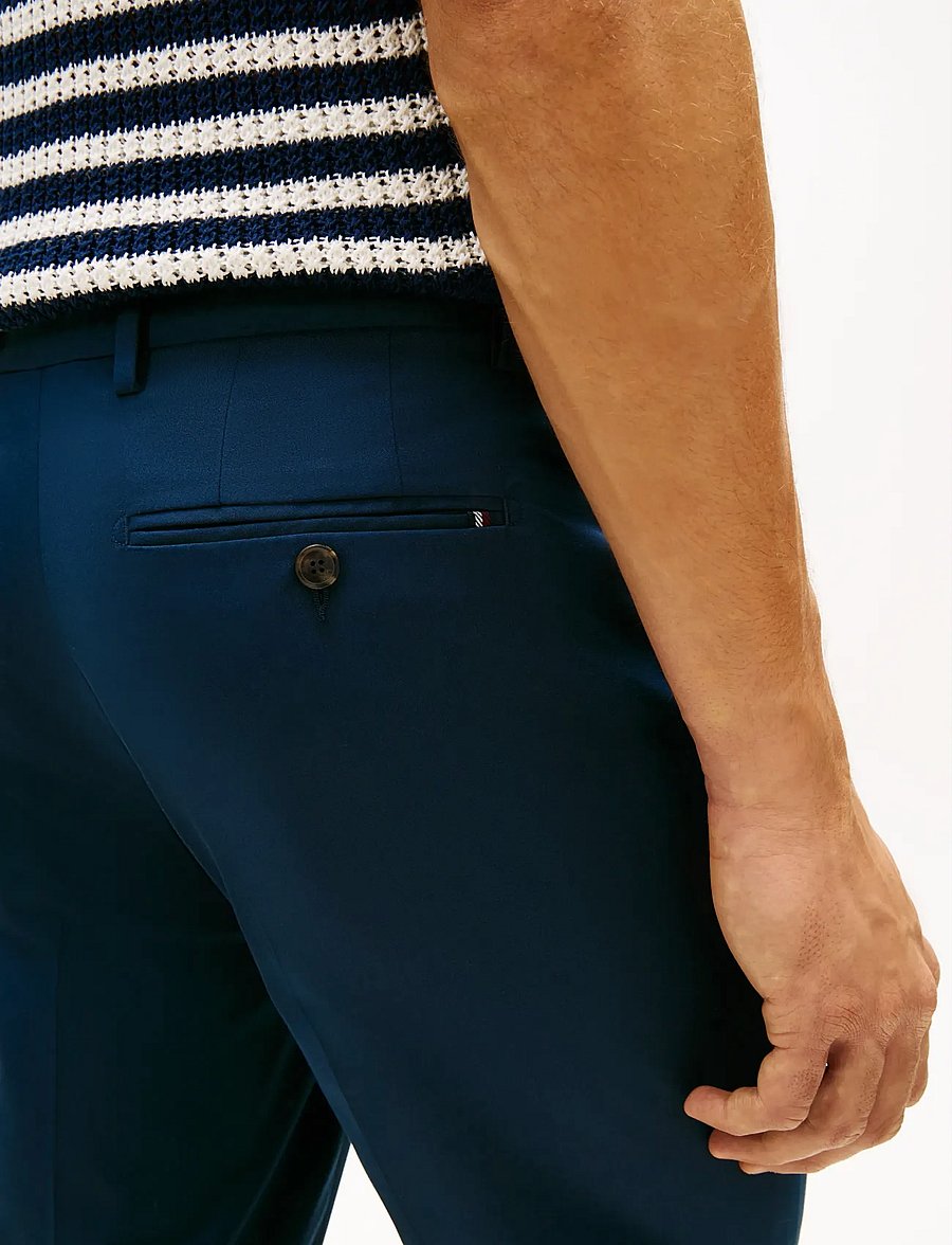 Tommy Hilfiger - DC DENTON CLEAN CHINO - chino-püksid - navy iris - 4