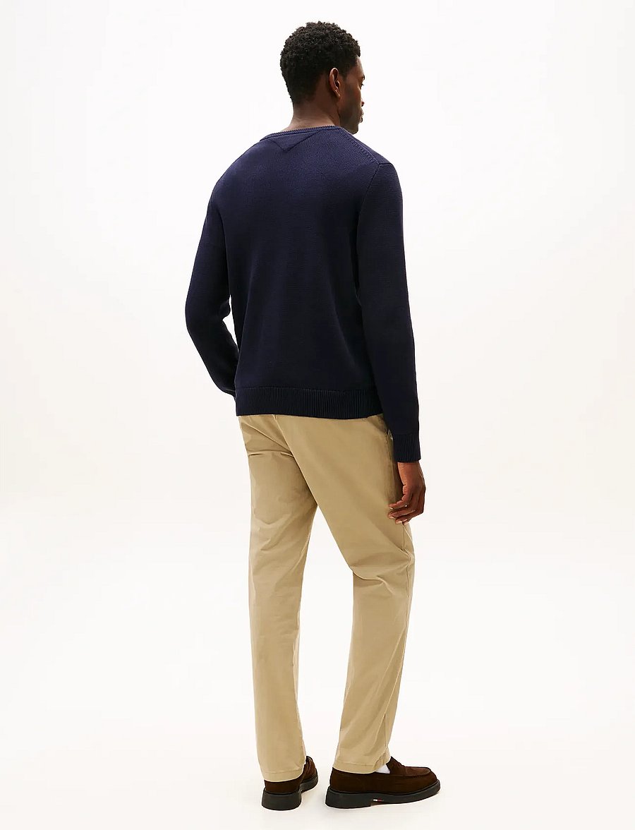 Tommy Hilfiger - GIFTING CREST CREW NECK - rundhals - desert sky/regatta red - 3