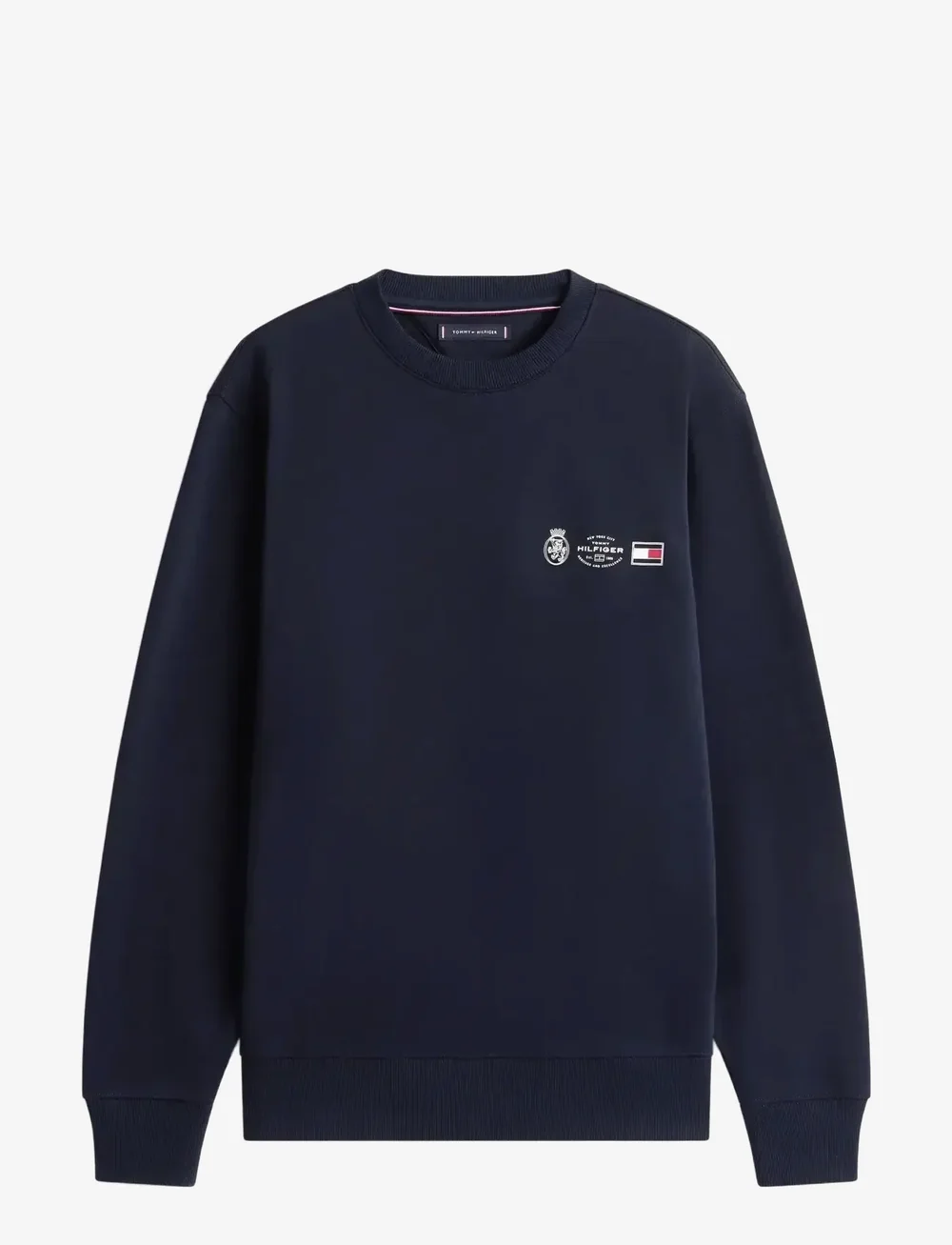 Tommy Hilfiger - SMALL CREST OUTLINE CREW NECK - nach anlass kaufen - desert sky - 1