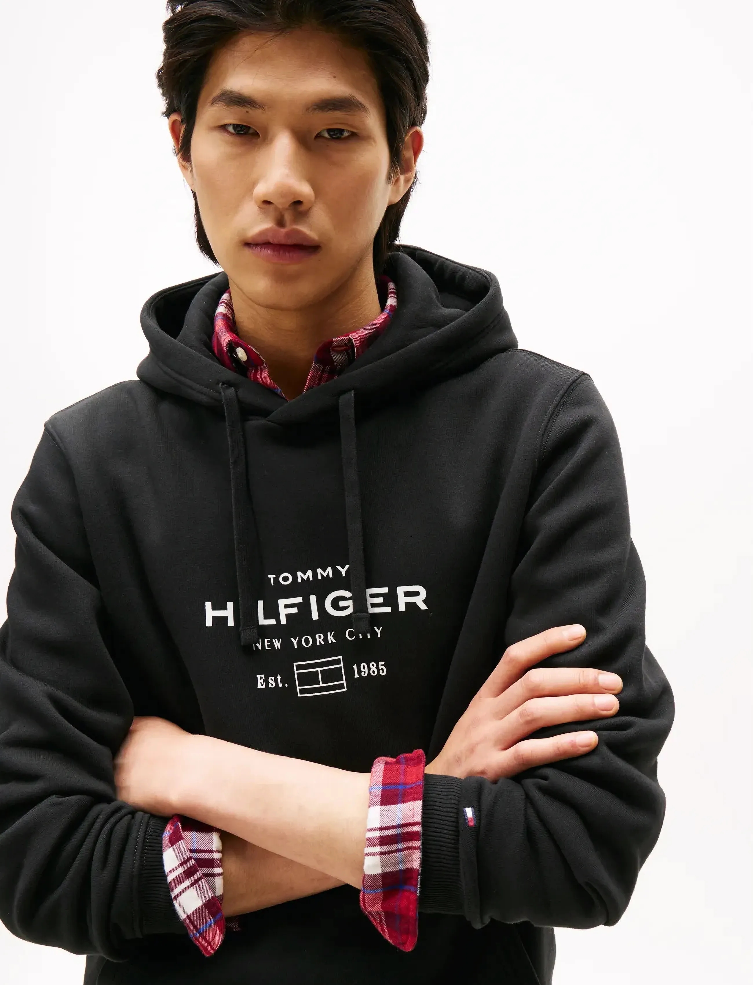 Tommy Hilfiger - OVAL GRAPHIC HOODIE - black - 5