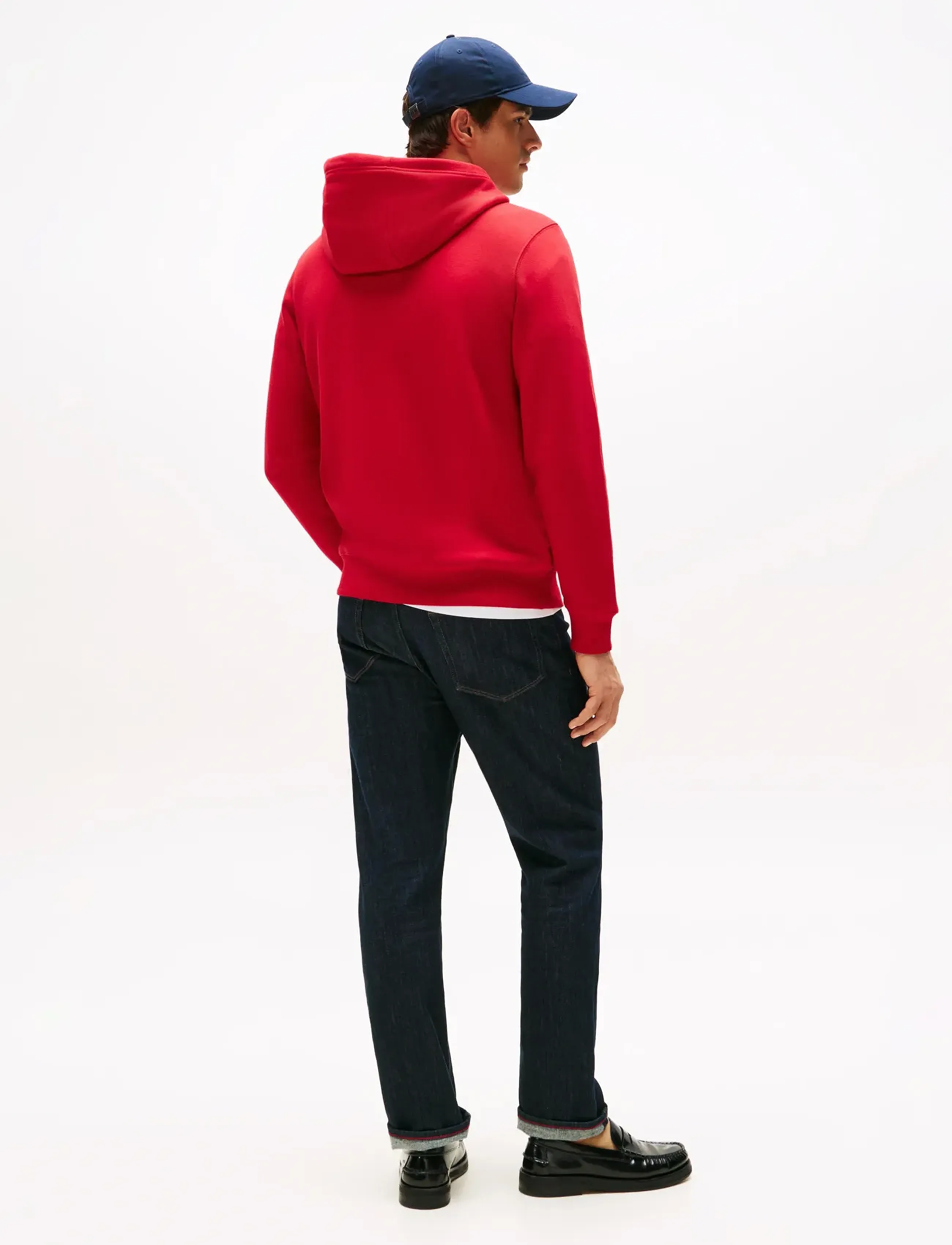 Tommy Hilfiger - OVAL GRAPHIC HOODIE - medium red - 4