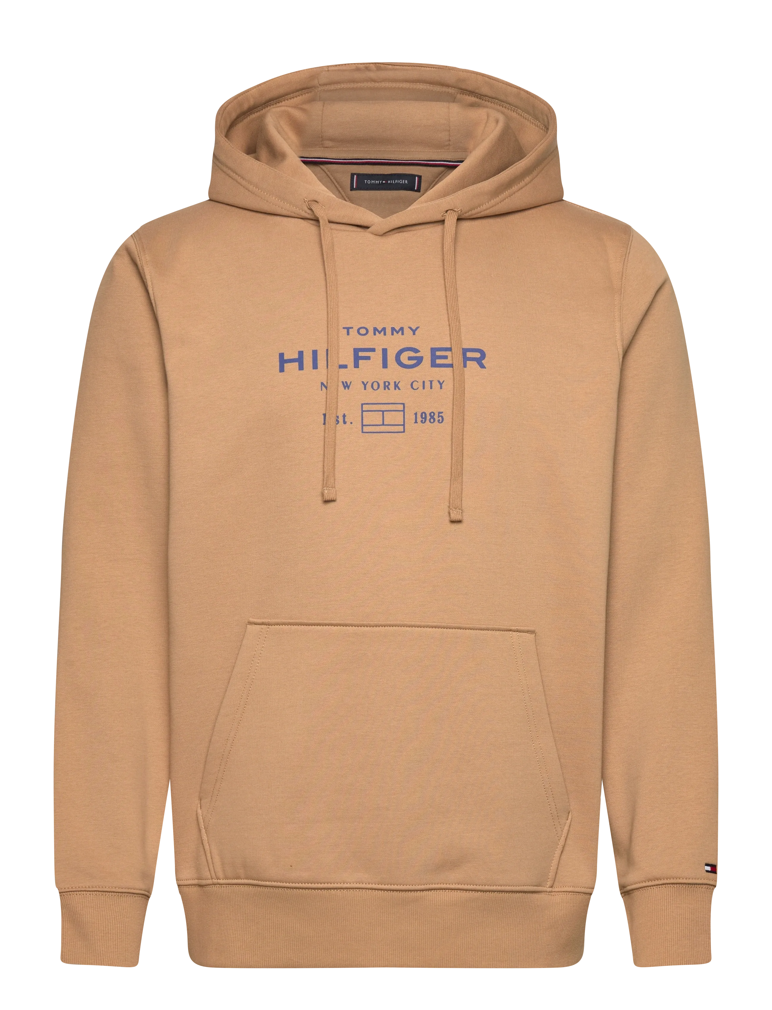 Tommy Hilfiger OVAL GRAPHIC HOODIE - Kleidung - TIMELESS CAMEL / beige