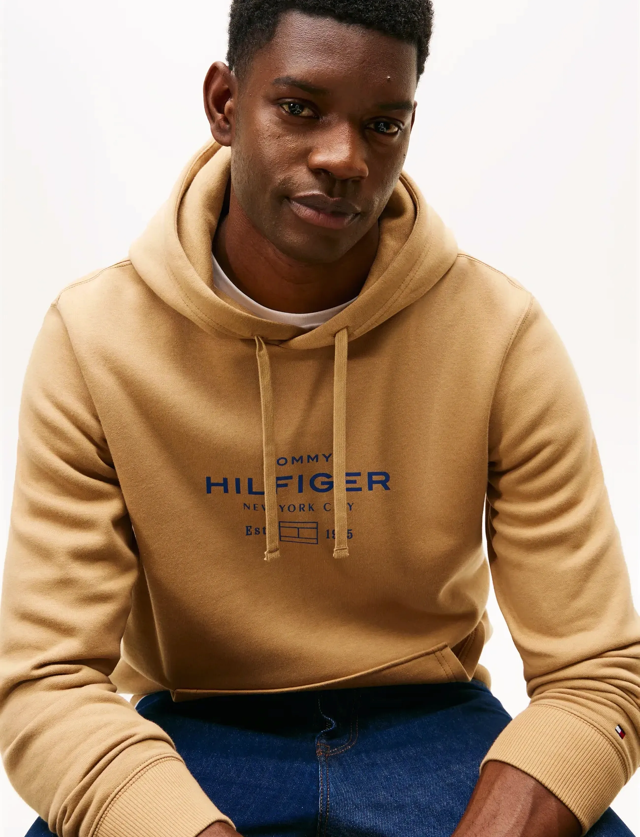 Tommy Hilfiger - OVAL GRAPHIC HOODIE - timeless camel - 5
