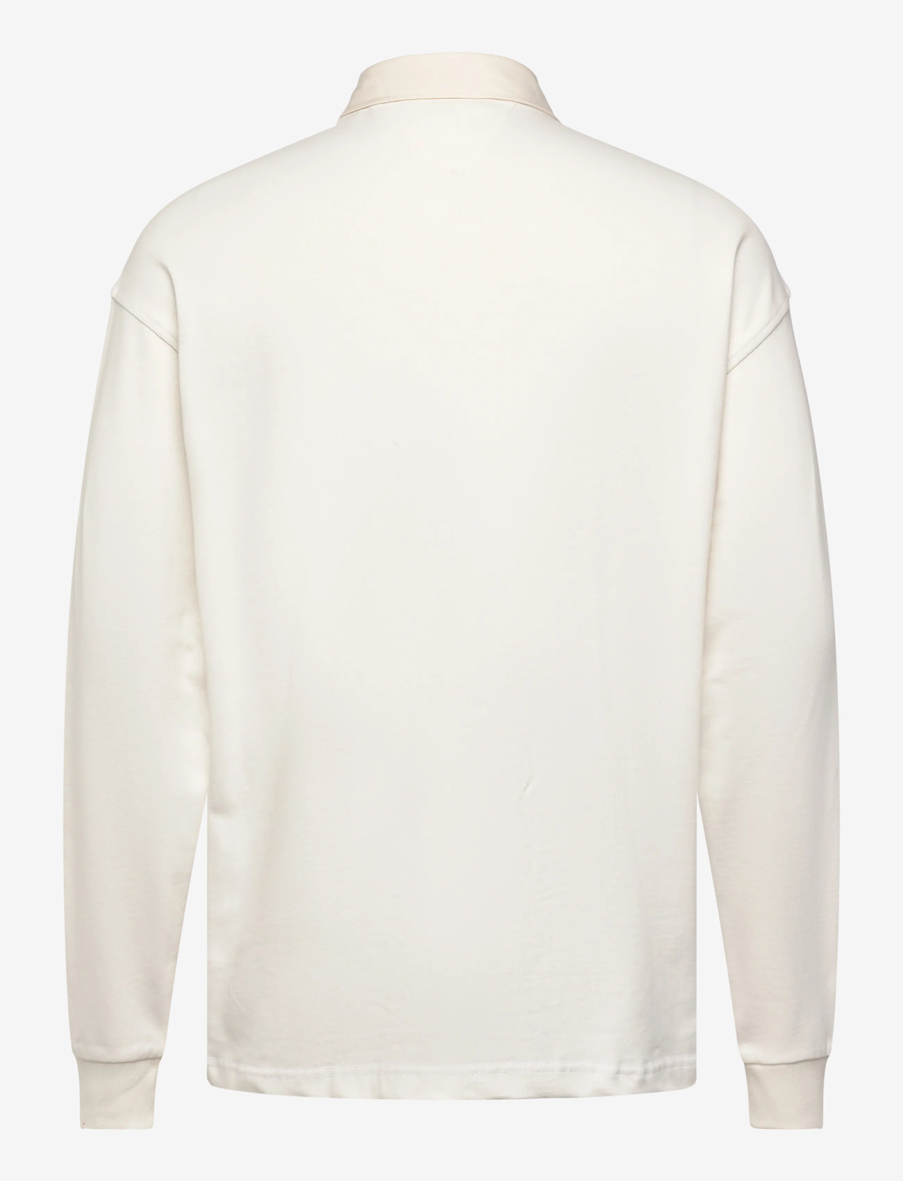 Tommy Hilfiger - PEACHED CREST SOLID RUGBY - langærmede poloer - ecru - 2