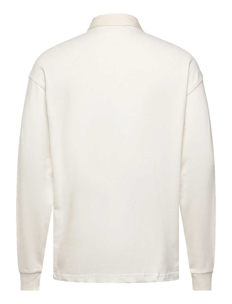 Tommy Hilfiger - PEACHED CREST SOLID RUGBY - long-sleeved polos - ecru - 2