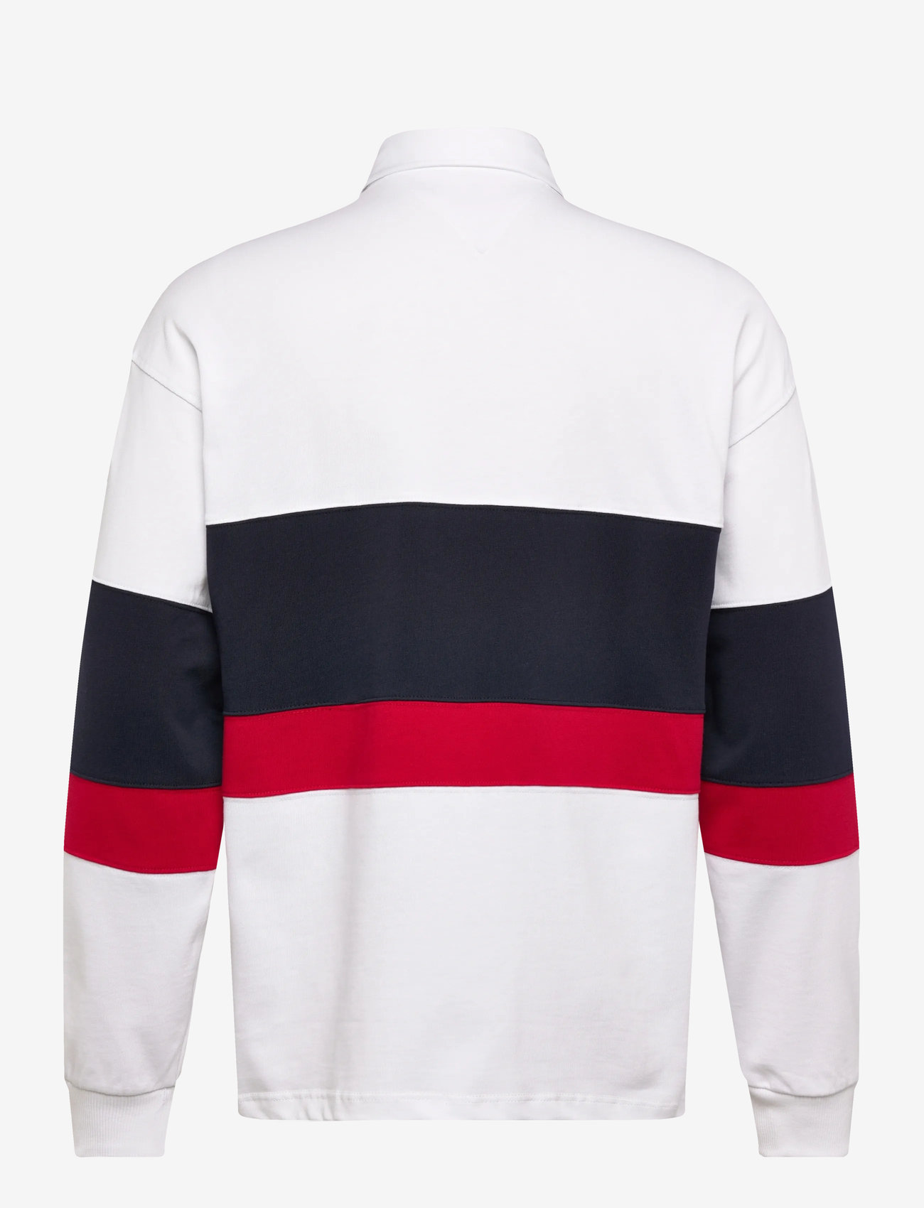 Tommy Hilfiger - RWB CREST RUGBY - långärmade pikéer - white - 2