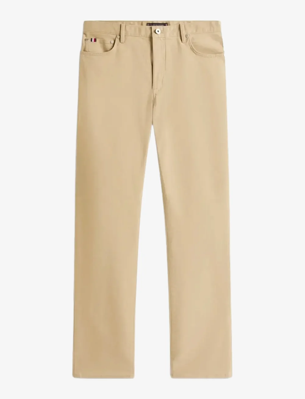 Tommy Hilfiger - DENTON 5PKT ESSENTIAL TWILL - vabaaja püksid - batique khaki - 1