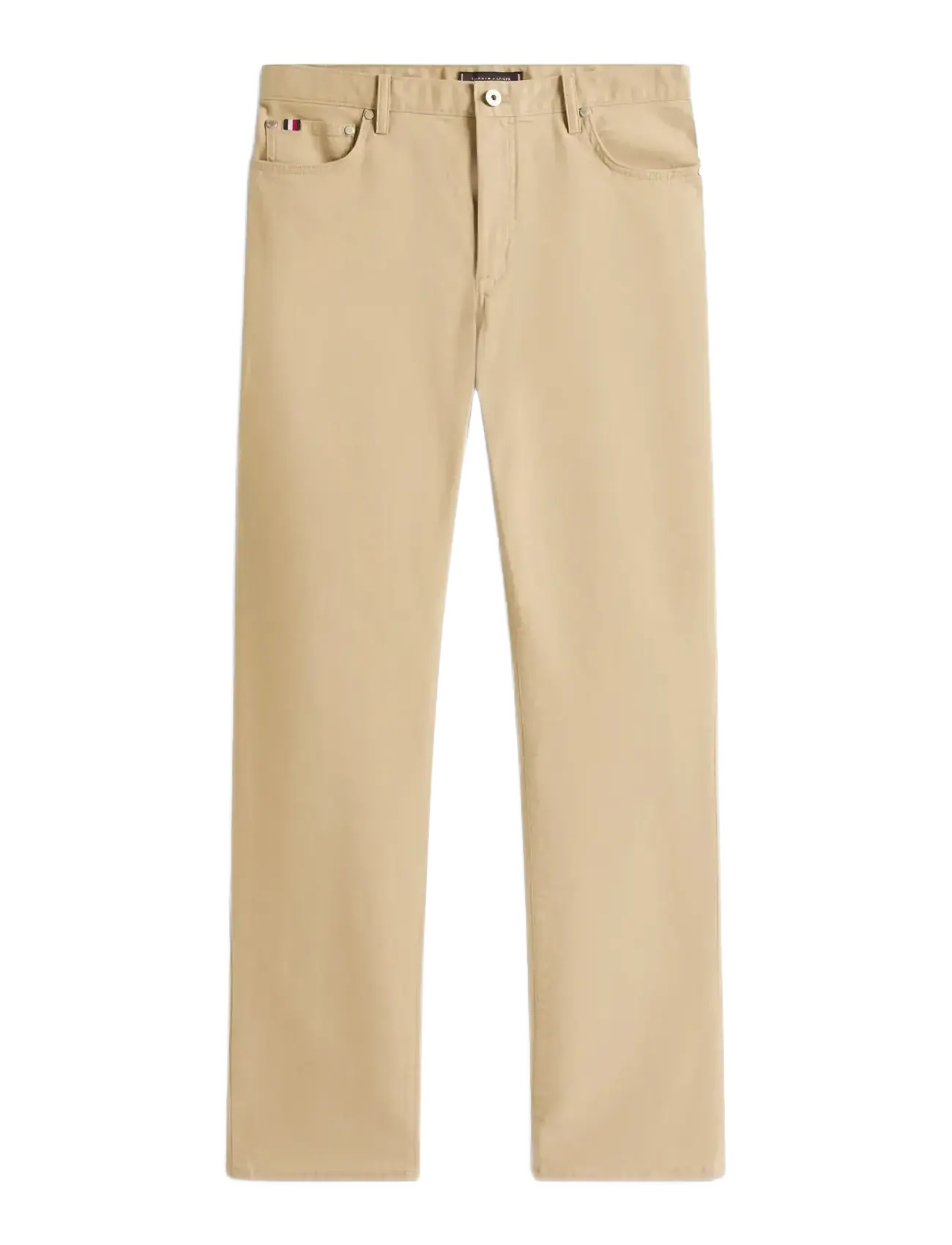 Tommy Hilfiger CORE DENTON 5PKT ESSENTIAL TWILL - Rennot housut - BATIQUE KHAKI / beige