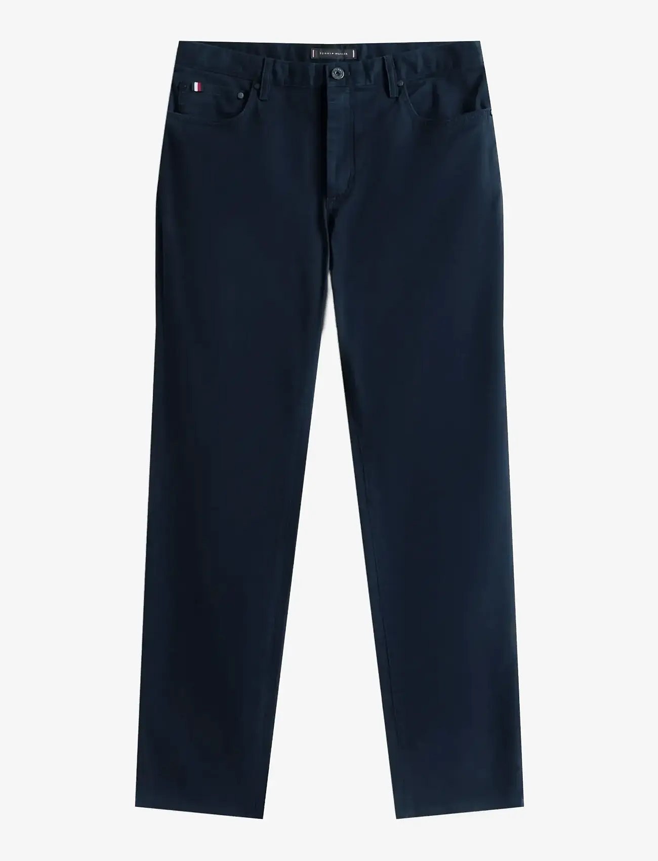 Tommy Hilfiger - DENTON 5PKT ESSENTIAL TWILL - vabaaja püksid - navy blue - 1